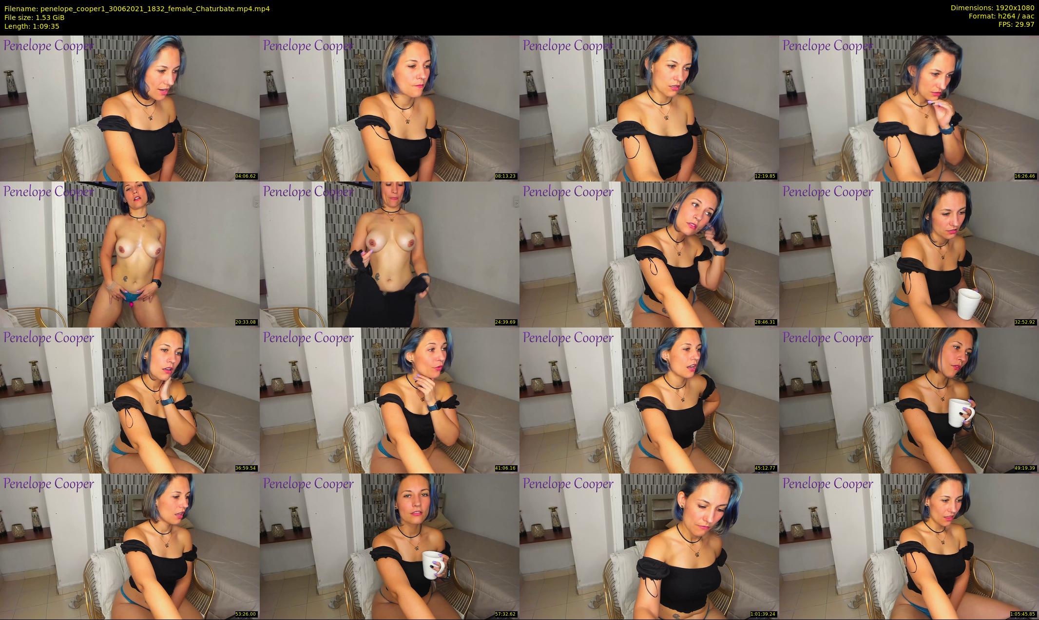 penelope_cooper1 — 70 minute Chaturbate female cam show recording, 1080p, Jun 30, 2021
