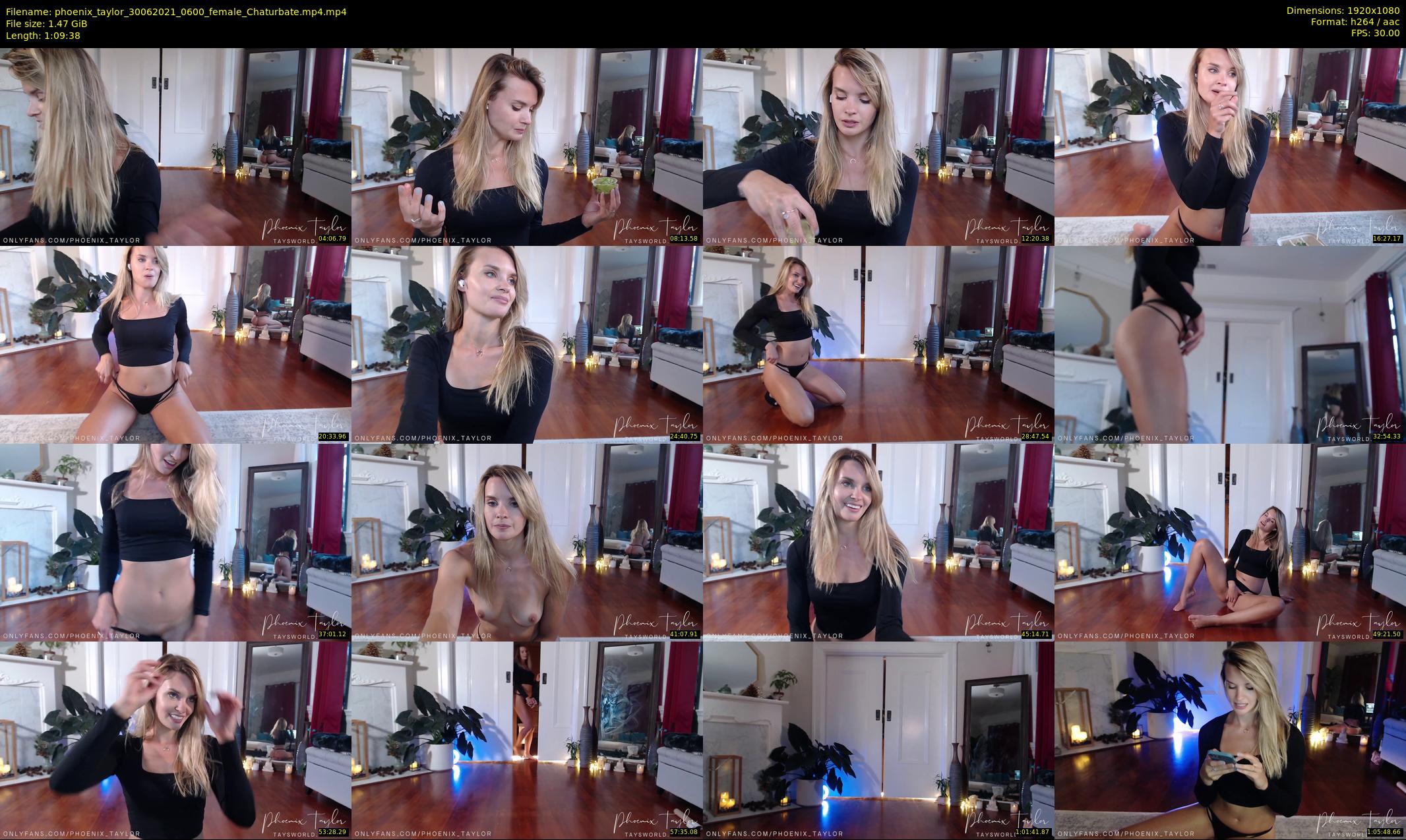 phoenix_taylor — 70 minute Chaturbate female cam show recording, 1080p, Jun 30, 2021