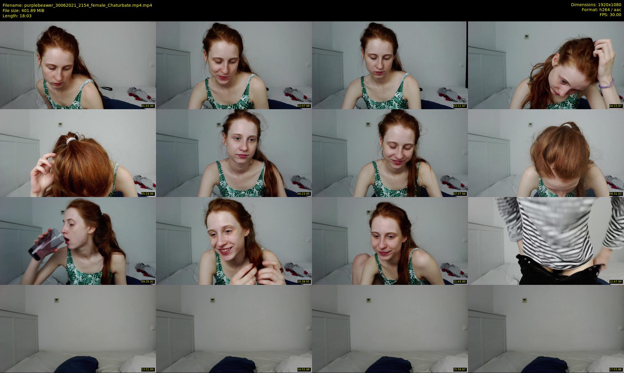 purplebeawer — 19 minute Chaturbate female cam show recording, 1080p, Jun 30, 2021