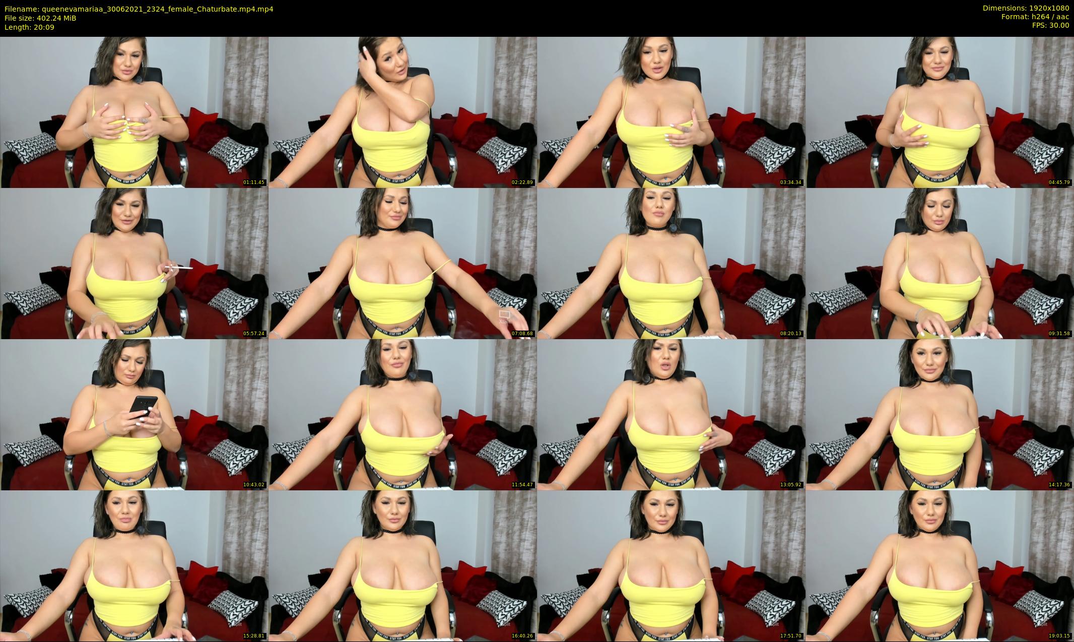 queenevamariaa — 21 minute Chaturbate female cam show recording, 1080p, Jun 30, 2021