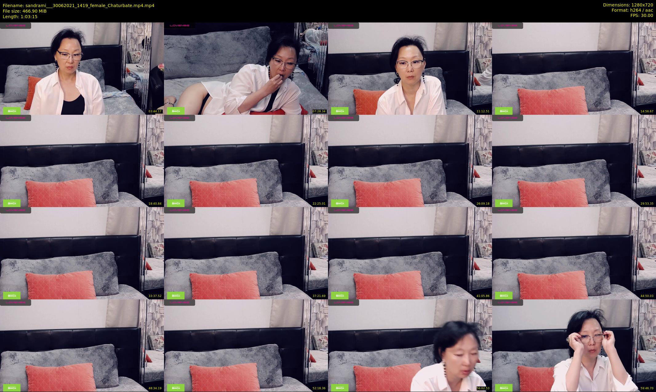sandrami__ — 64 minute Chaturbate female cam show recording, 720p, Jun 30, 2021