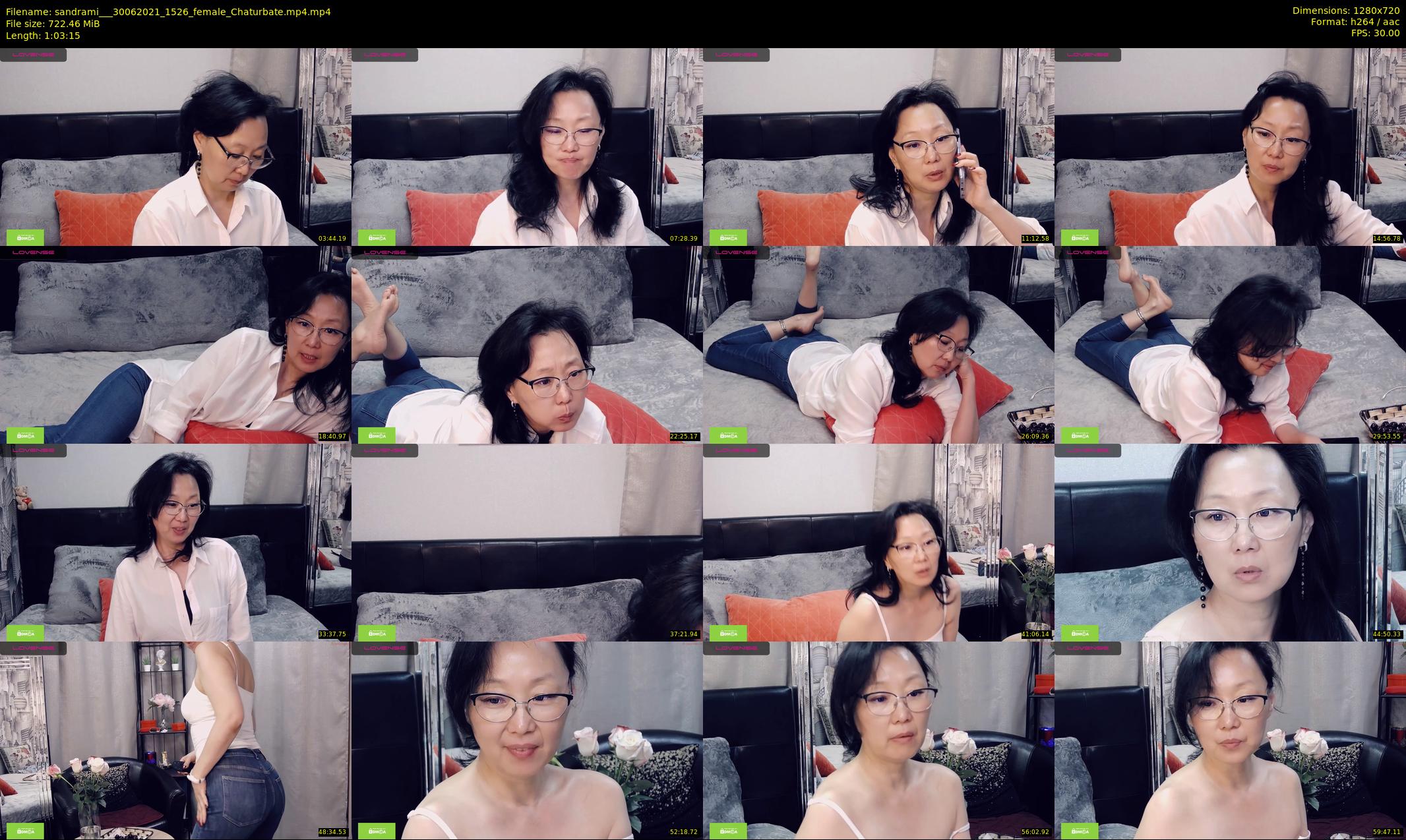 sandrami__ — 64 minute Chaturbate female cam show recording, 720p, Jun 30, 2021