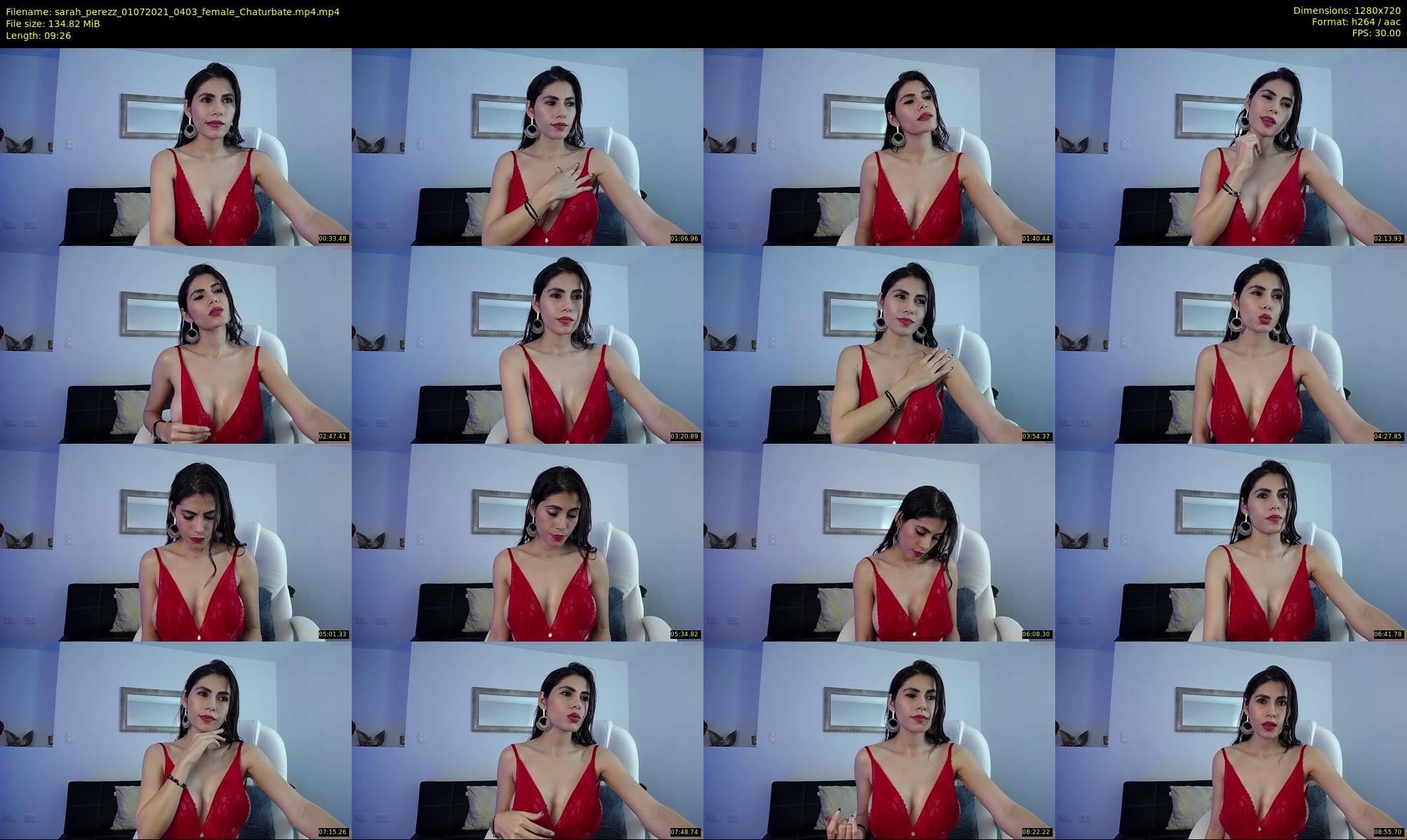 sarah_perezz — 10 minute Chaturbate female cam show recording, 720p, Jul 1, 2021