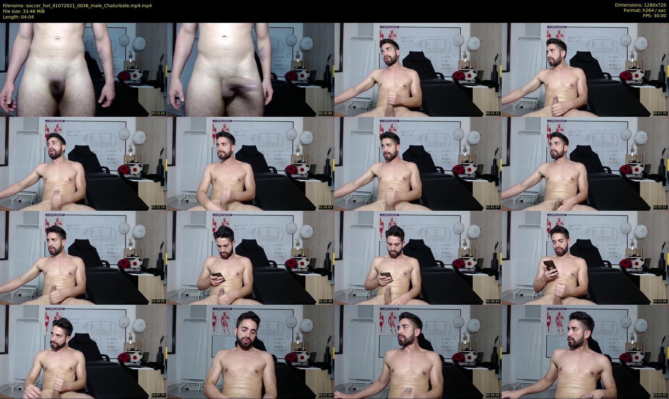 soccer_hot — 5 minute Chaturbate male cam show recording, 720p, Jul 1, 2021