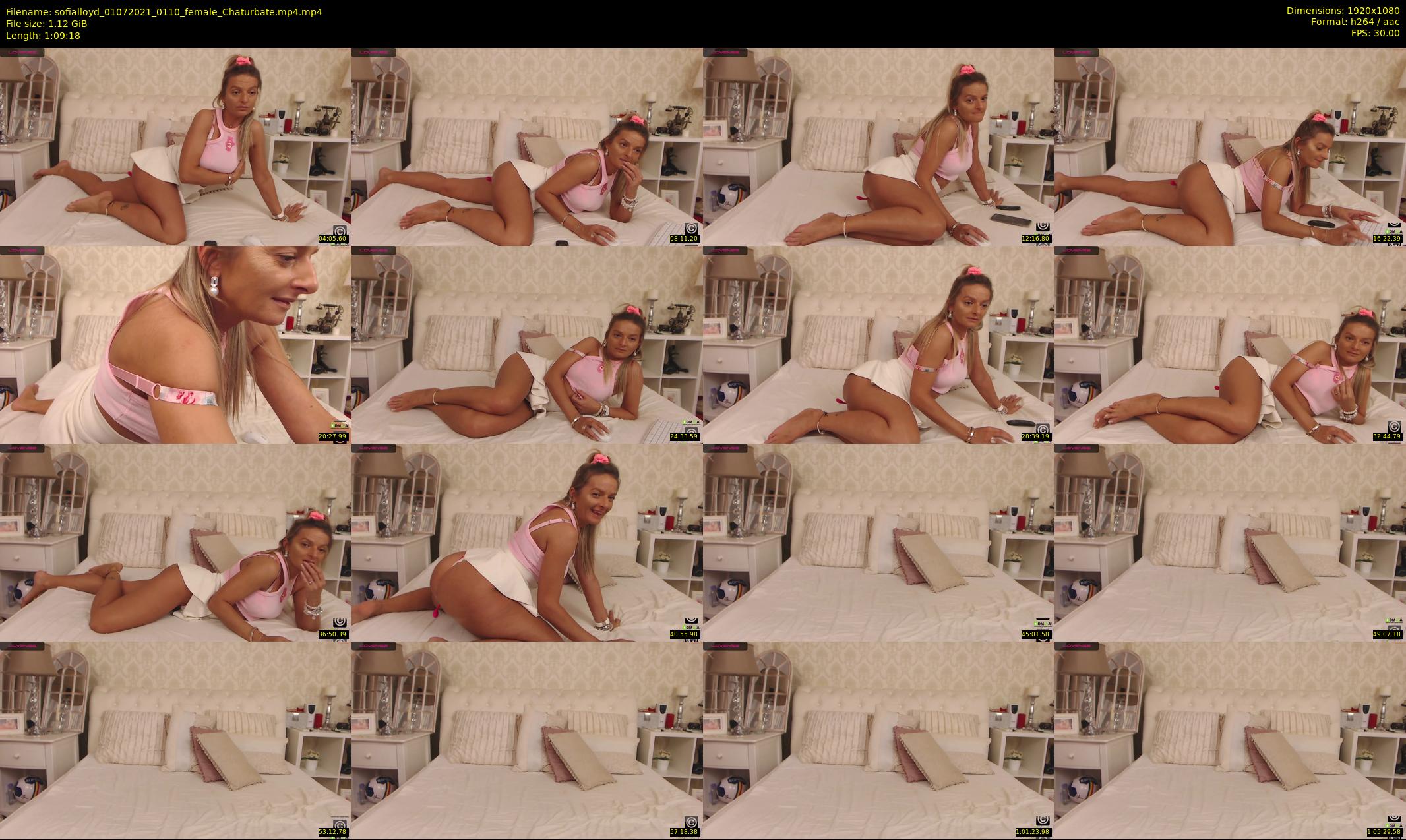 sofialloyd — 70 minute Chaturbate female cam show recording, 1080p, Jul 1, 2021
