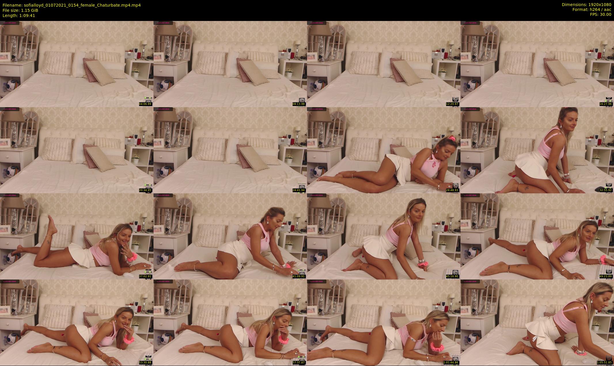 sofialloyd — 70 minute Chaturbate female cam show recording, 1080p, Jul 1, 2021