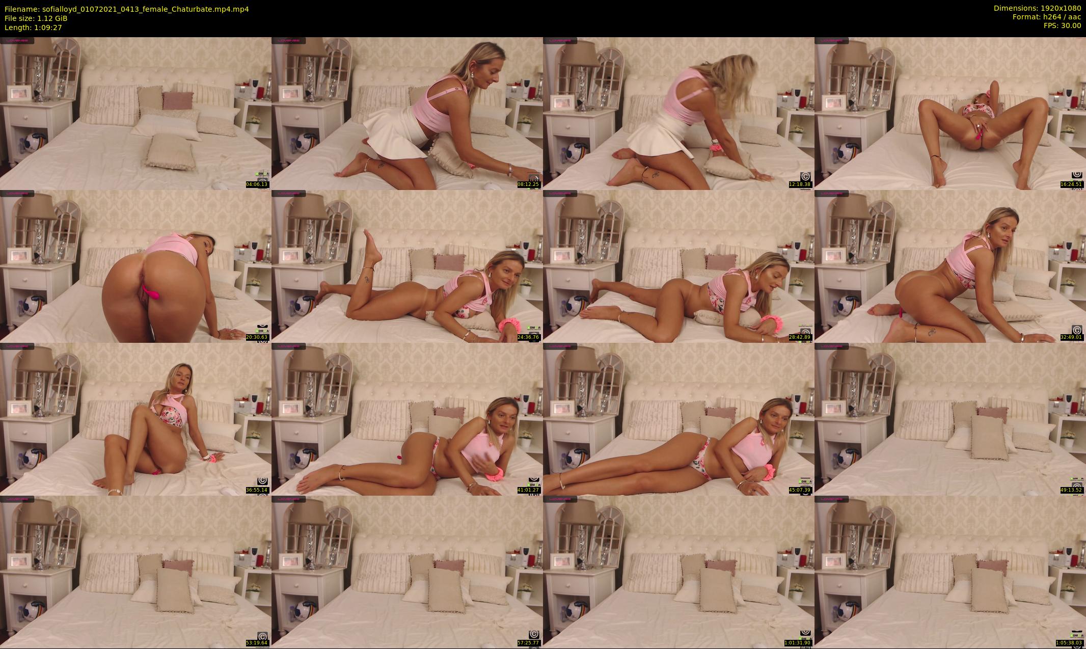 sofialloyd — 70 minute Chaturbate female cam show recording, 1080p, Jul 1, 2021