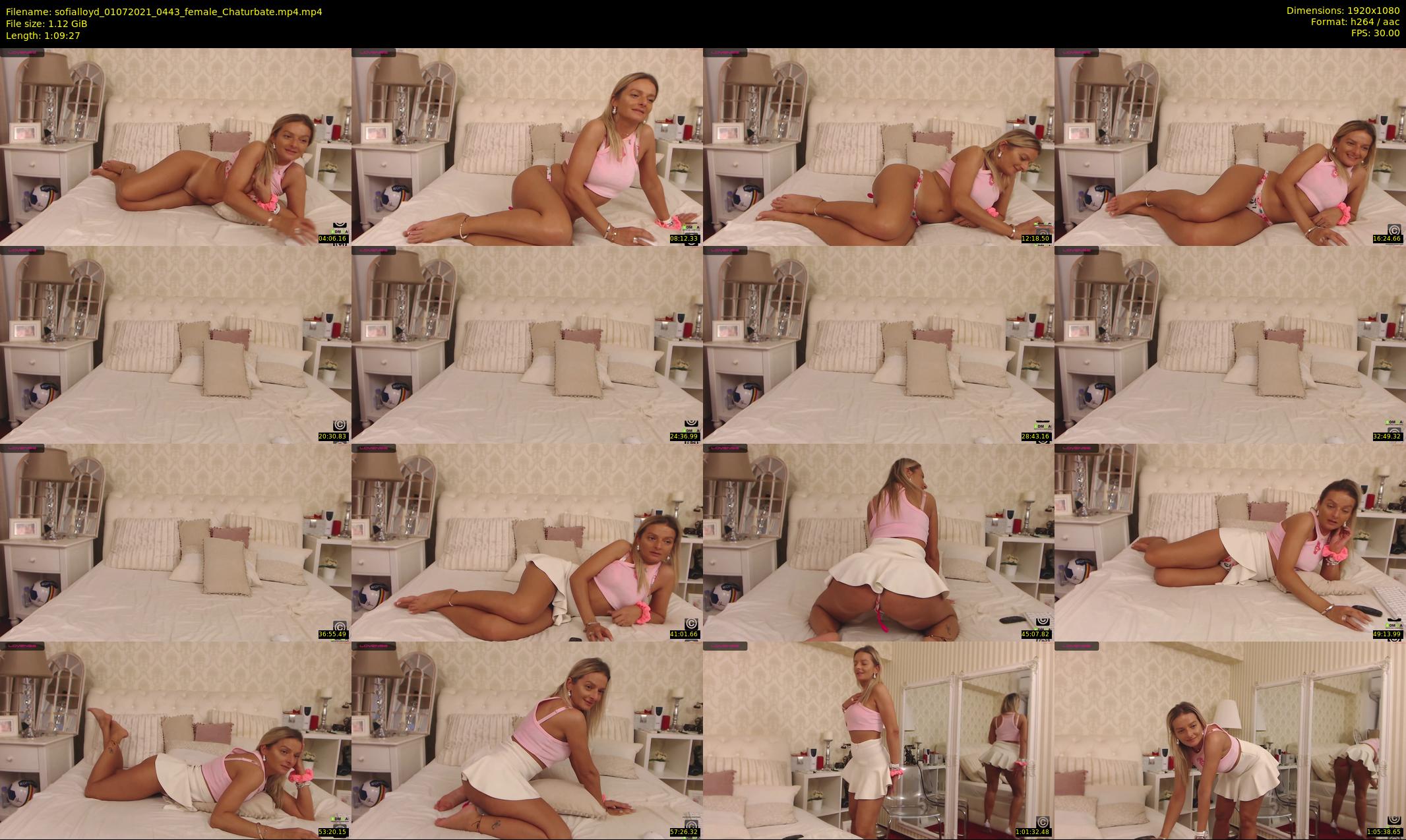 sofialloyd — 70 minute Chaturbate female cam show recording, 1080p, Jul 1, 2021