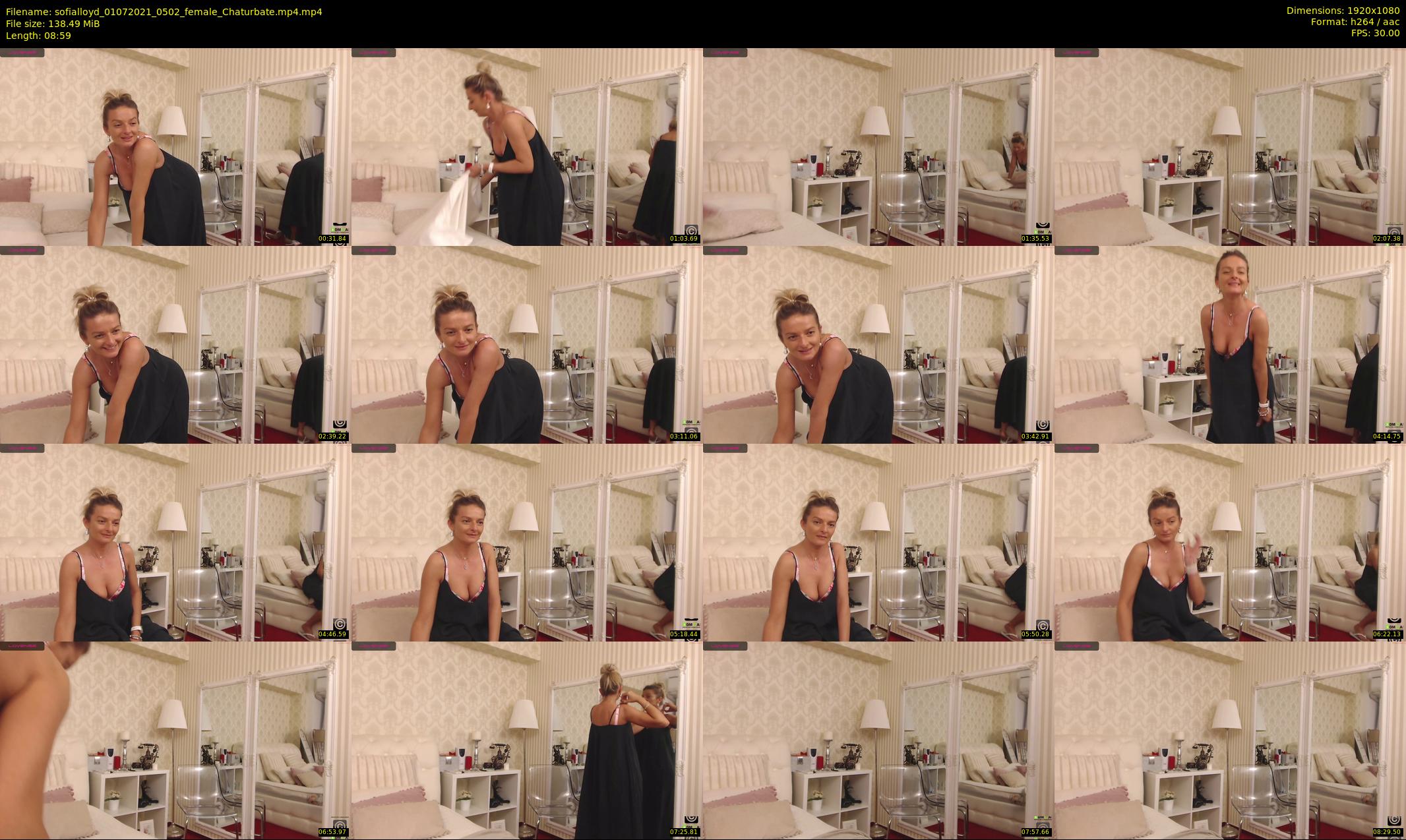 sofialloyd — 9 minute Chaturbate female cam show recording, 1080p, Jul 1, 2021
