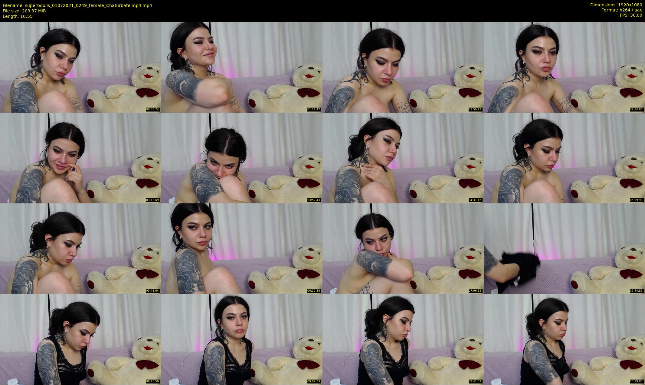 superbdolls — 11 minute Chaturbate couple cam show recording, 1080p, Jul 1, 2021