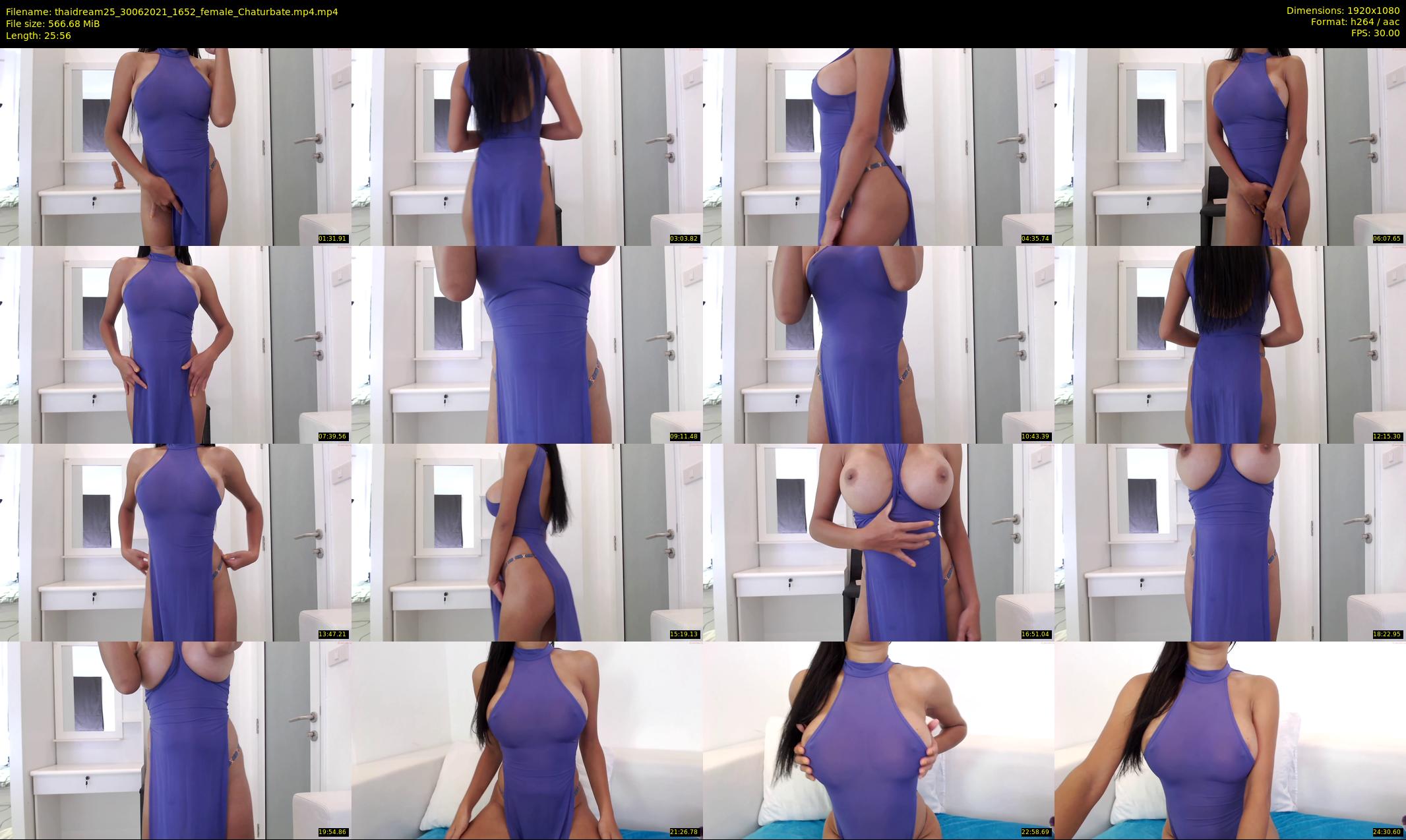 thaidream25 — 26 minute Chaturbate female cam show recording, 1080p, Jun 30, 2021