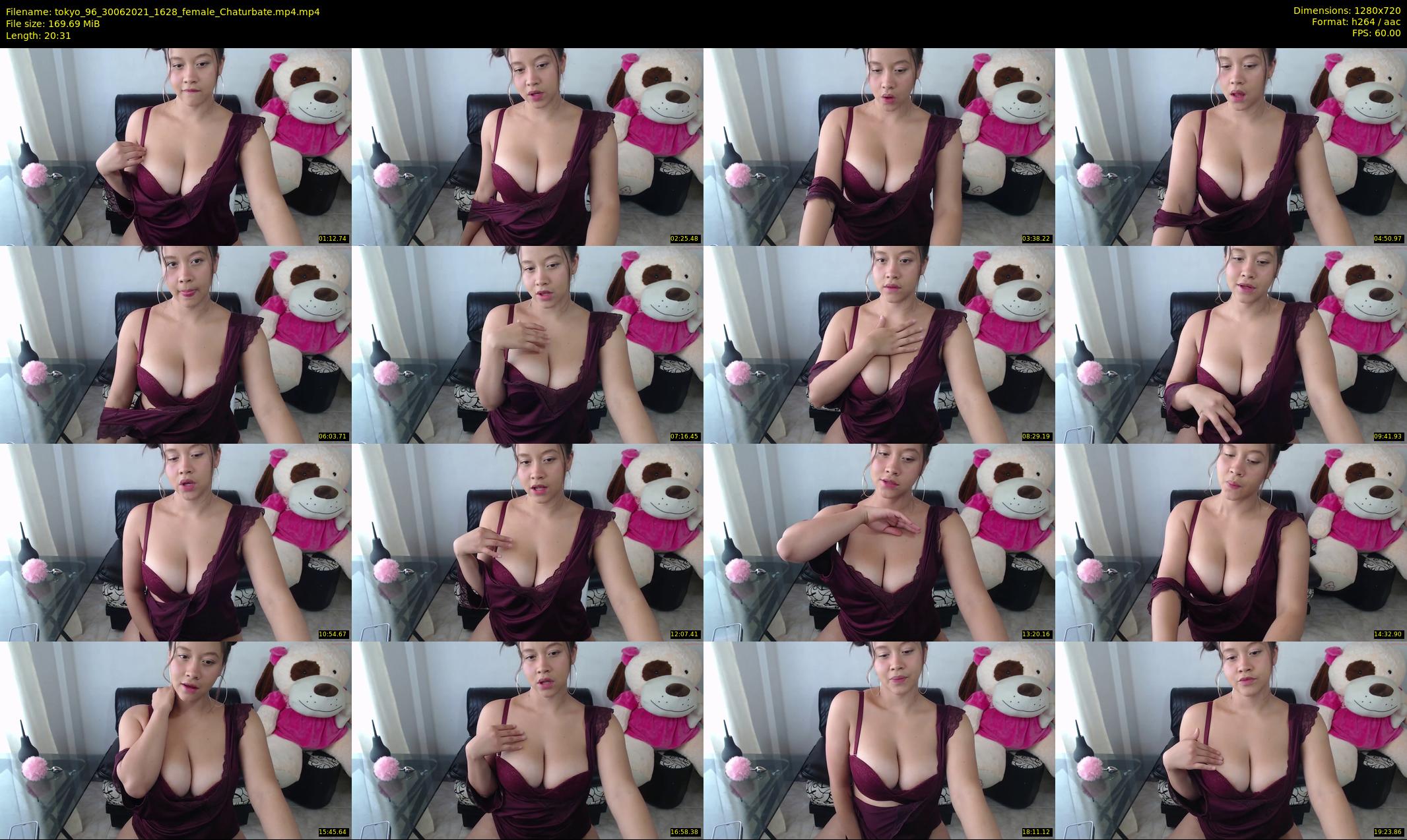 tokyo_96 — 21 minute Chaturbate female cam show recording, 720p, Jun 30, 2021