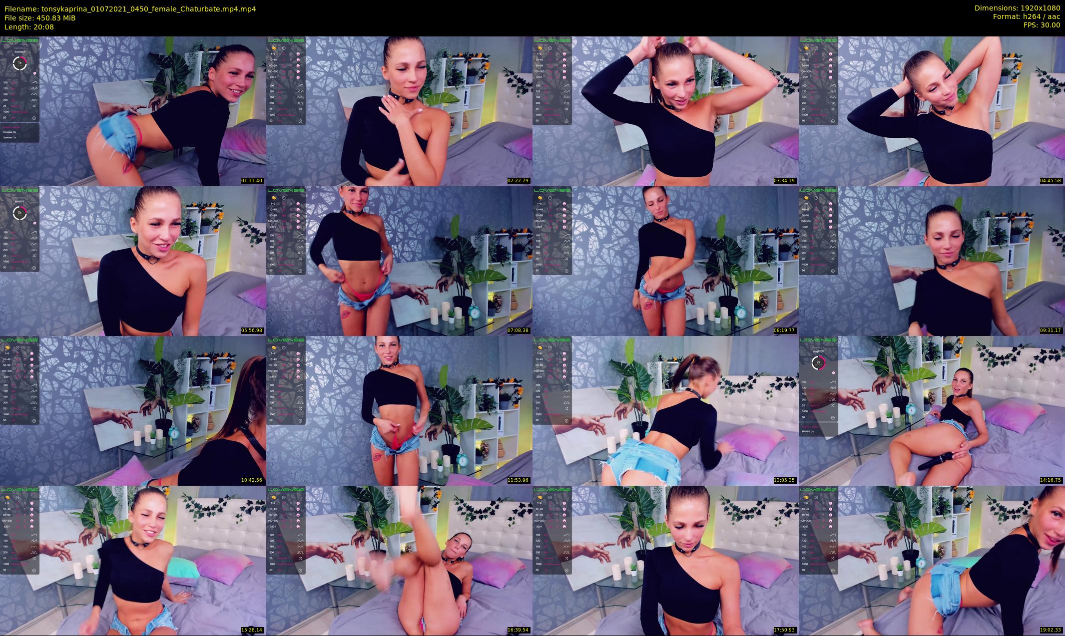 tonsykaprina — 21 minute Chaturbate couple cam show recording, 1080p, Jul 1, 2021