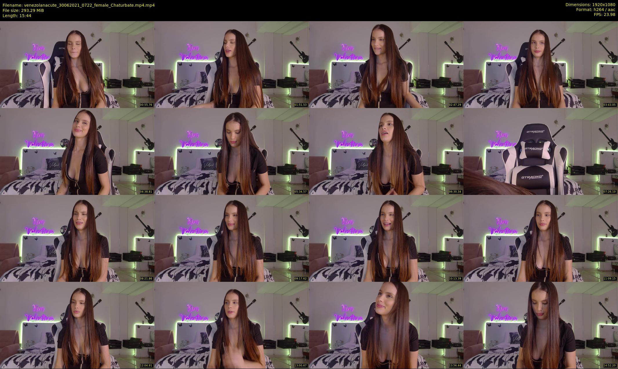 venezolanacute — 16 minute Chaturbate female cam show recording, 1080p, Jun 30, 2021