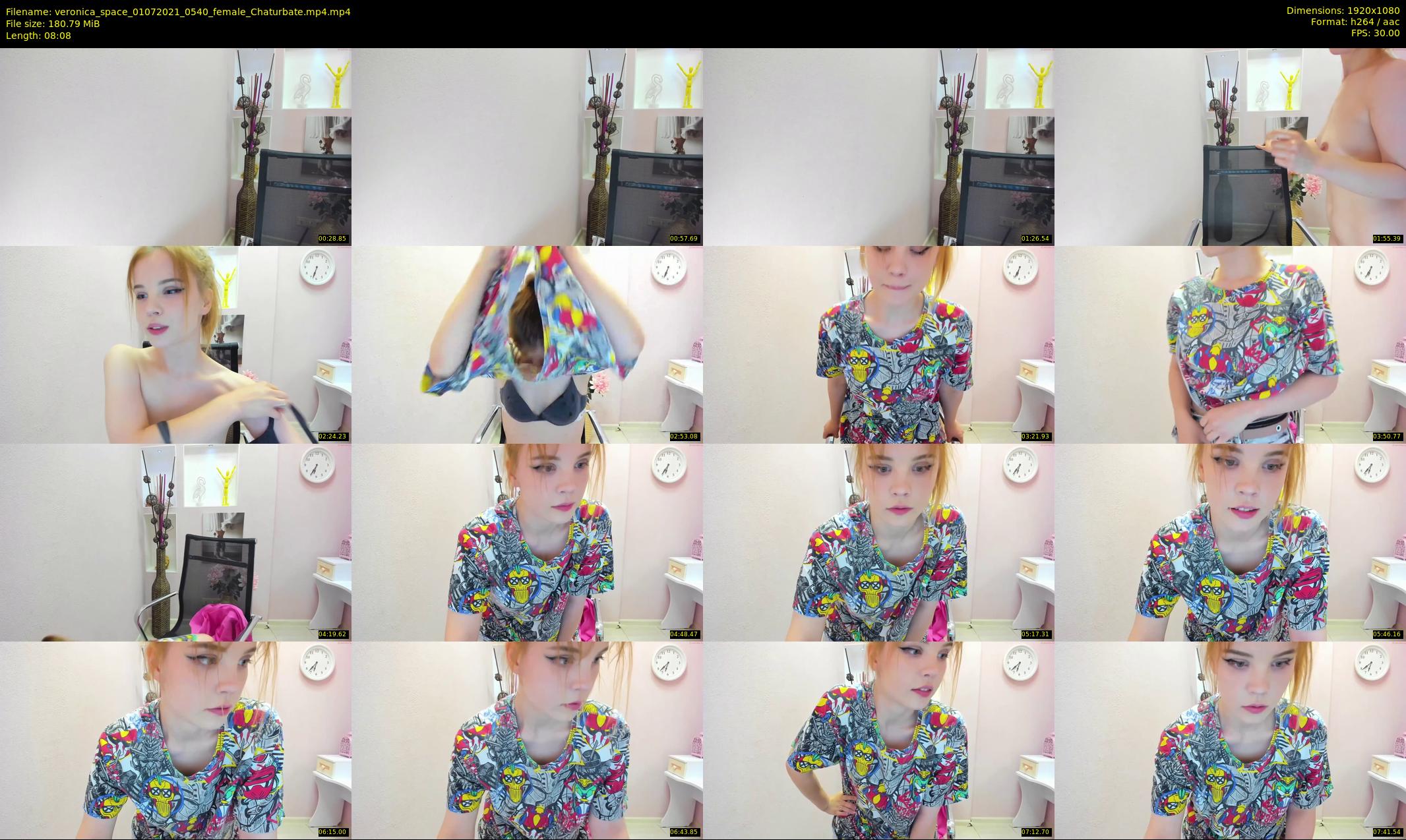 veronica_space — 9 minute Chaturbate female cam show recording, 1080p, Jul 1, 2021