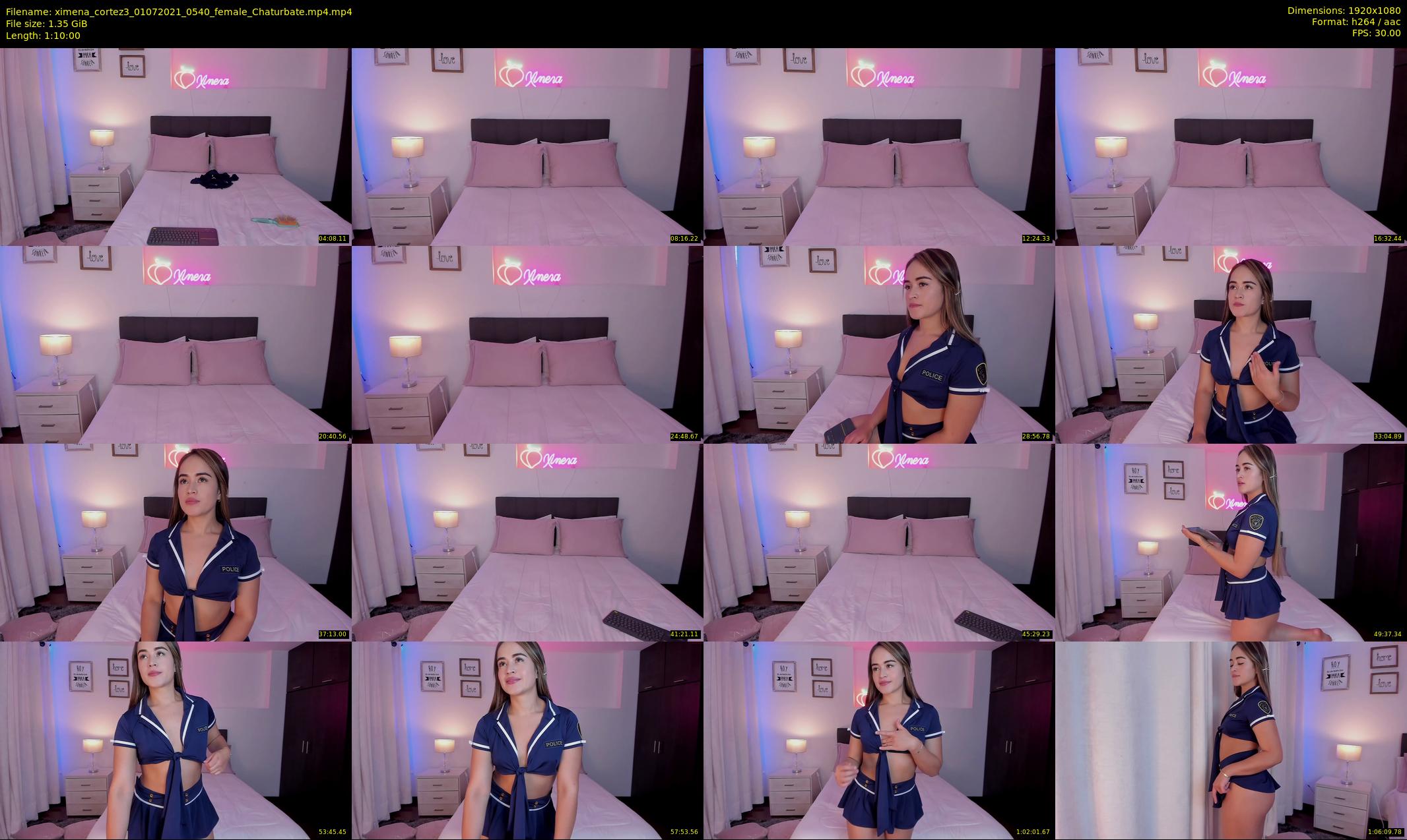 ximena_cortez3 — 70 minute Chaturbate female cam show recording, 1080p, Jul 1, 2021
