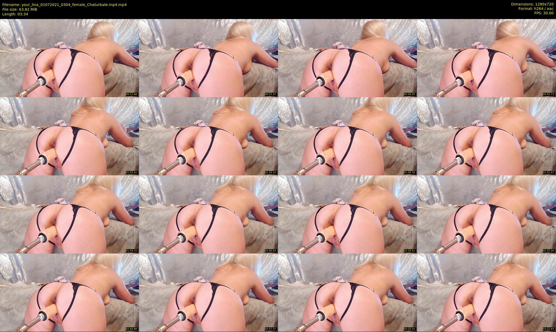 your_lina — 4 minute Chaturbate female cam show recording, 720p, Jul 1, 2021