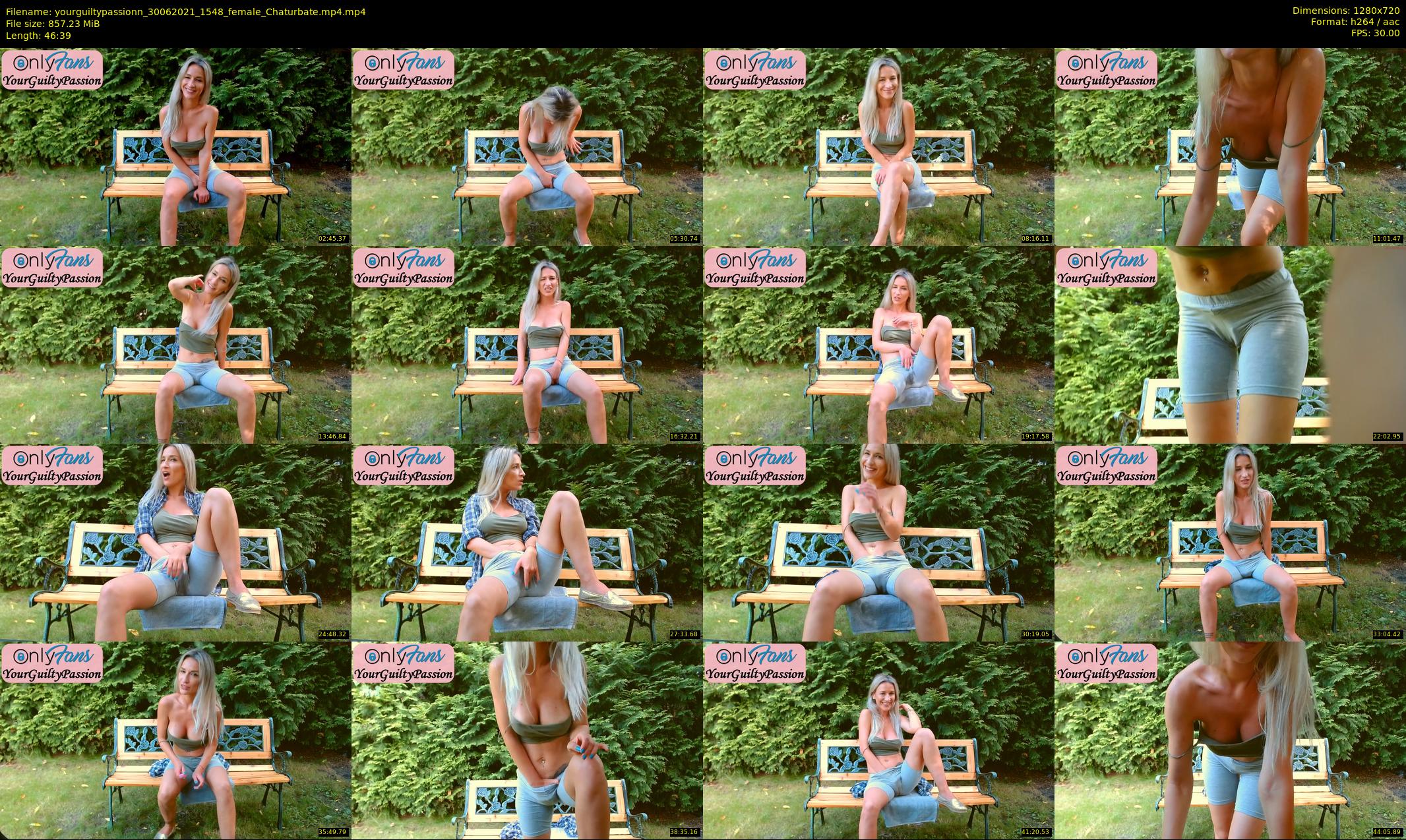 yourguiltypassionn — 47 minute Chaturbate female cam show recording, 720p, Jun 30, 2021