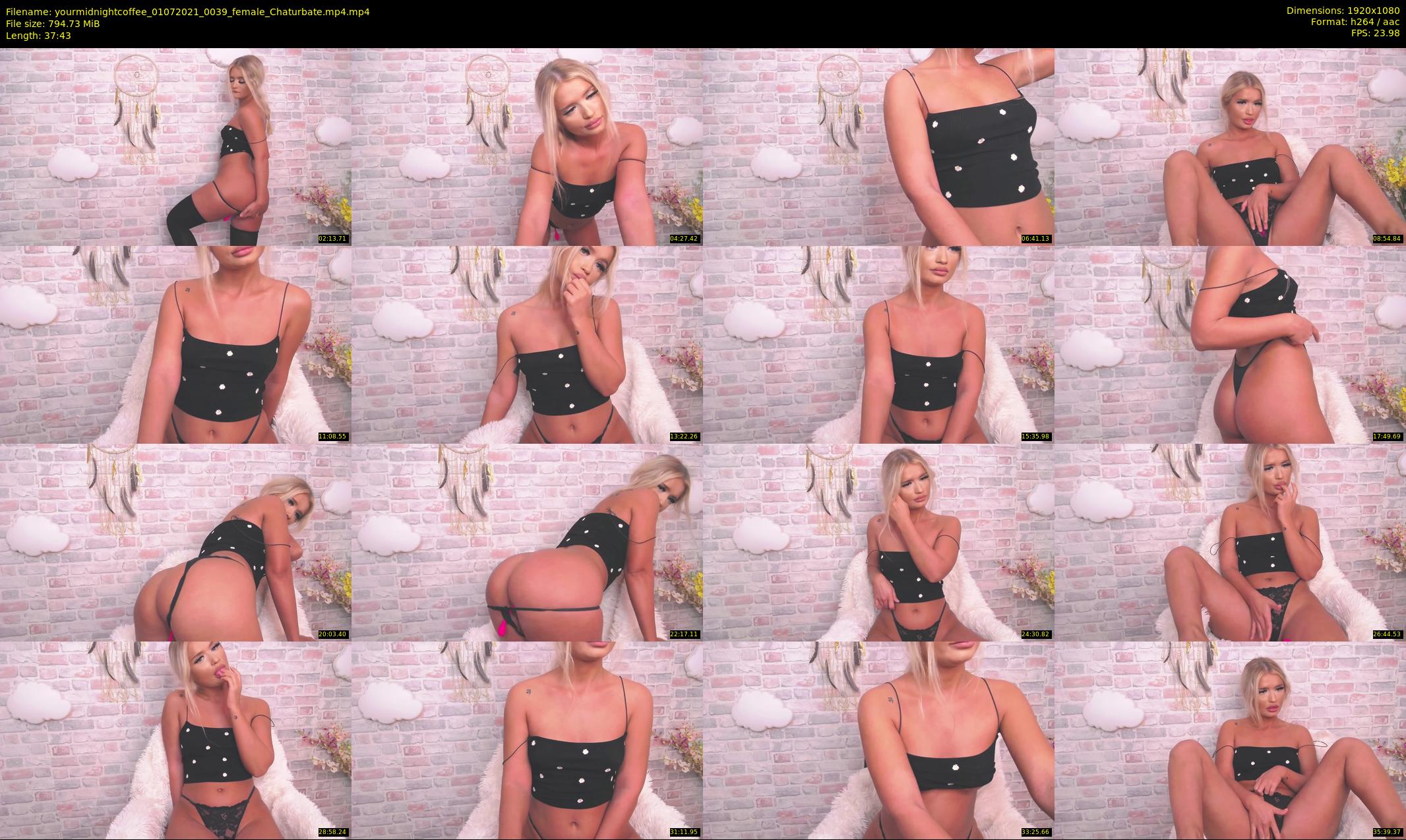 yourmidnightcoffee — 38 minute Chaturbate female cam show recording, 1080p, Jul 1, 2021