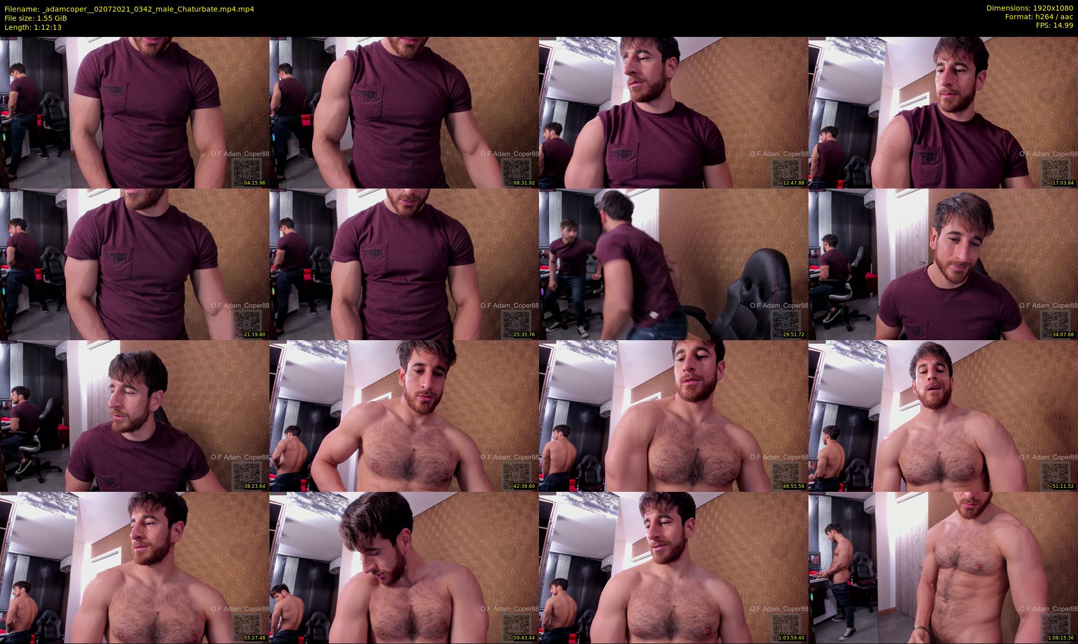 _adamcoper_ — 73 minute Chaturbate male cam show recording, 1080p, Jul 2, 2021