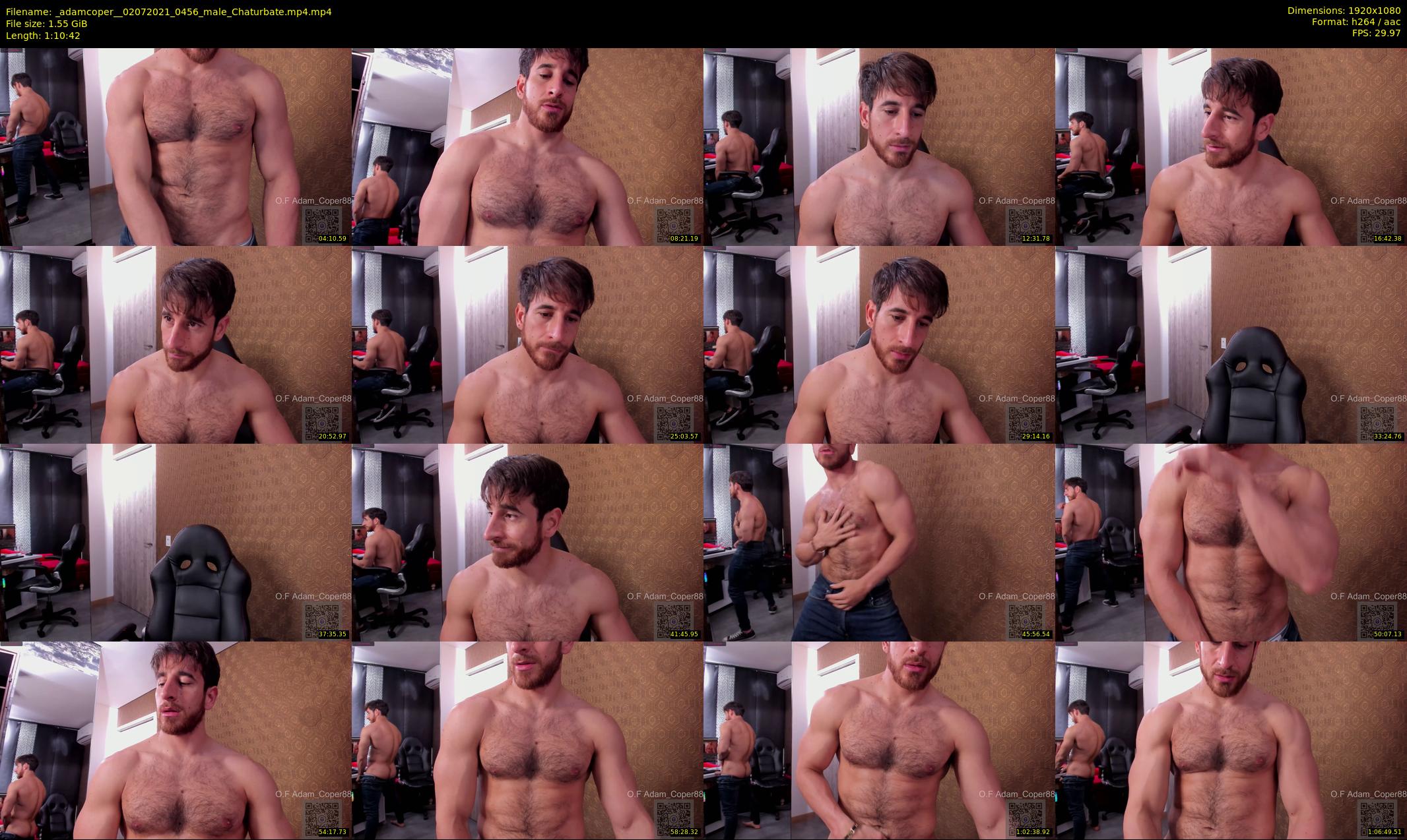 _adamcoper_ — 71 minute Chaturbate male cam show recording, 1080p, Jul 2, 2021