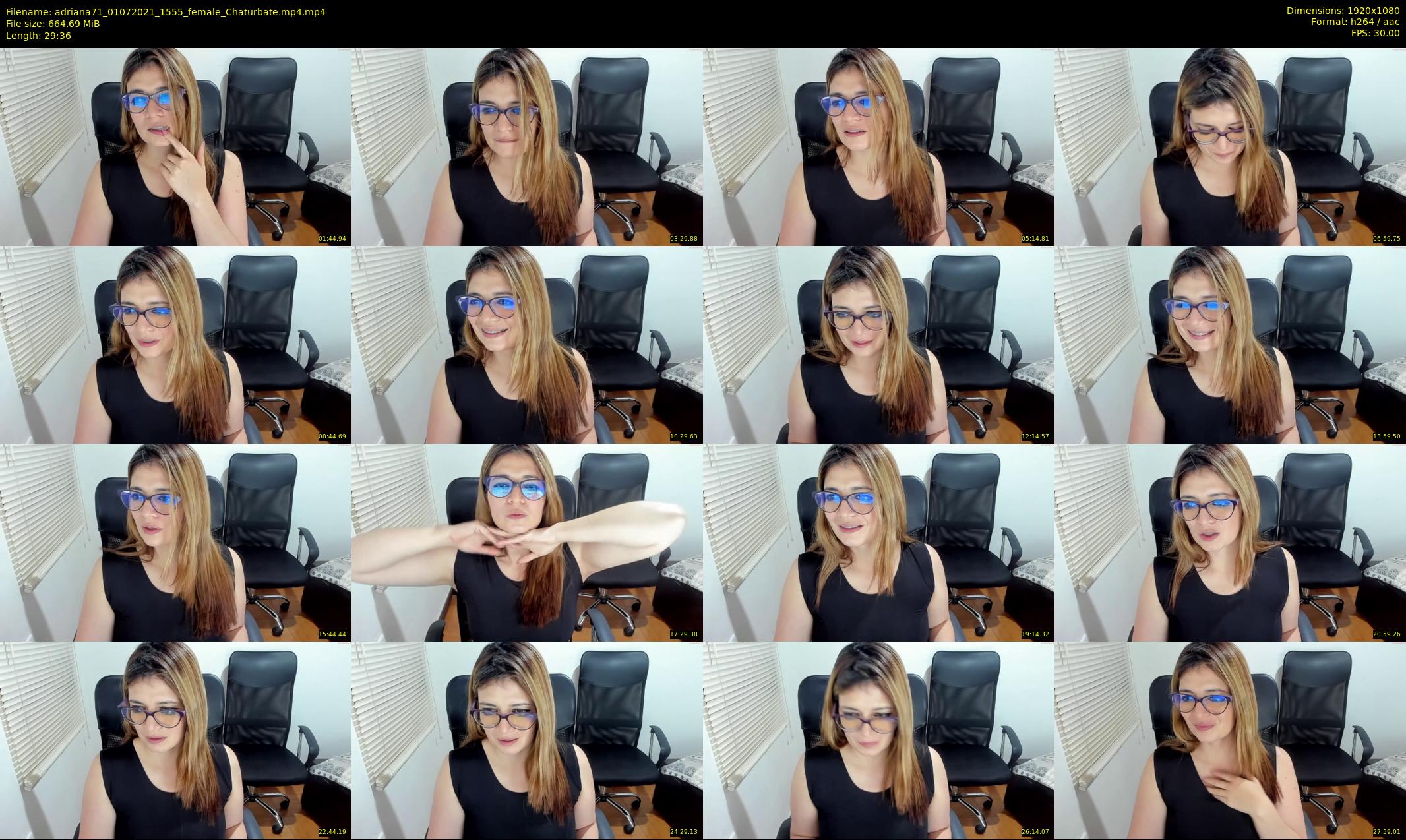 adriana71 — 30 minute Chaturbate couple cam show recording, 1080p, Jul 1, 2021