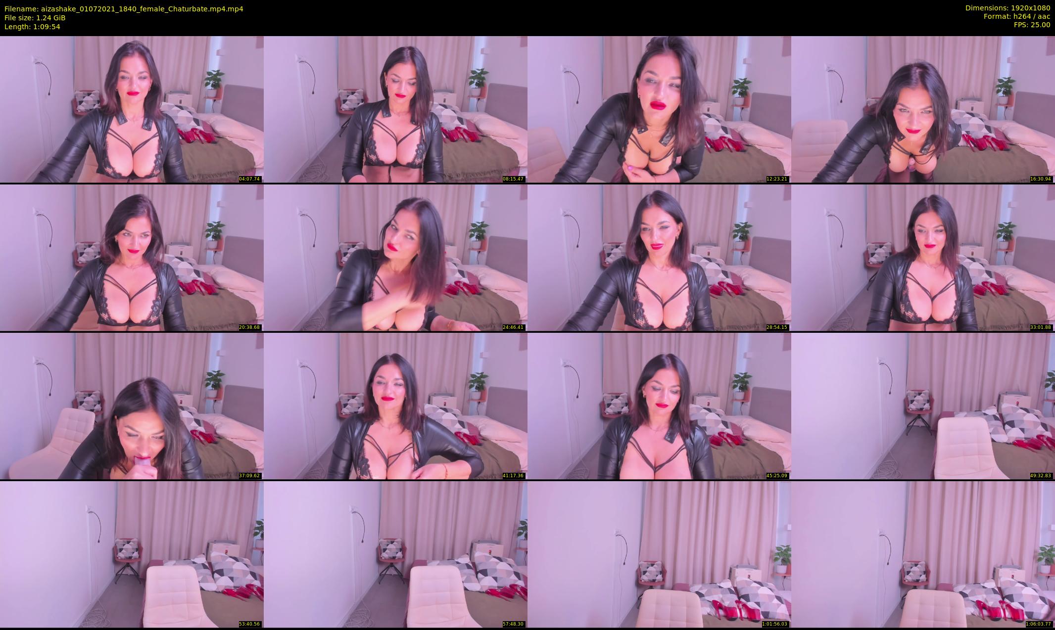 aizashake — 70 minute Chaturbate female cam show recording, 1080p, Jul 1, 2021
