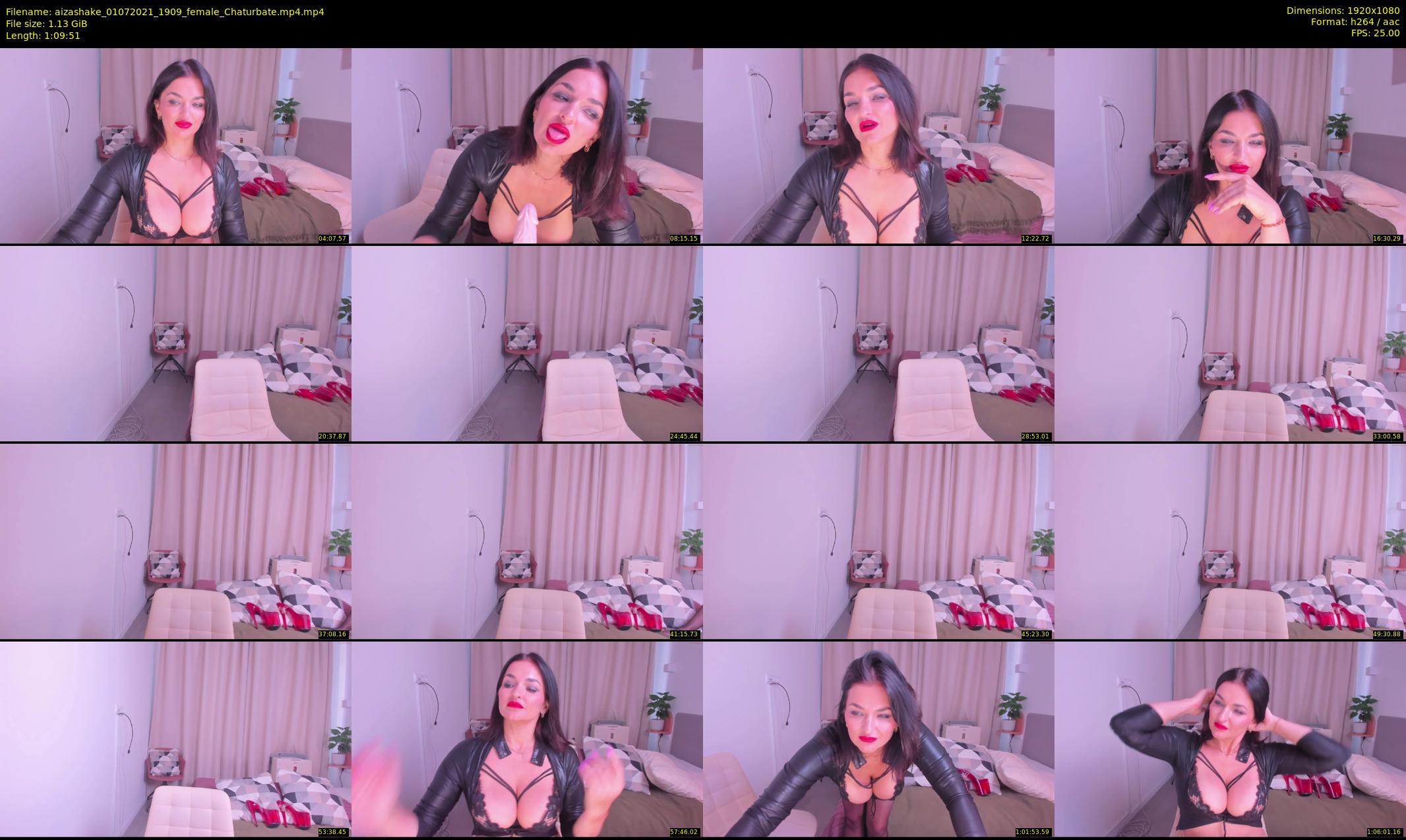 aizashake — 70 minute Chaturbate female cam show recording, 1080p, Jul 1, 2021