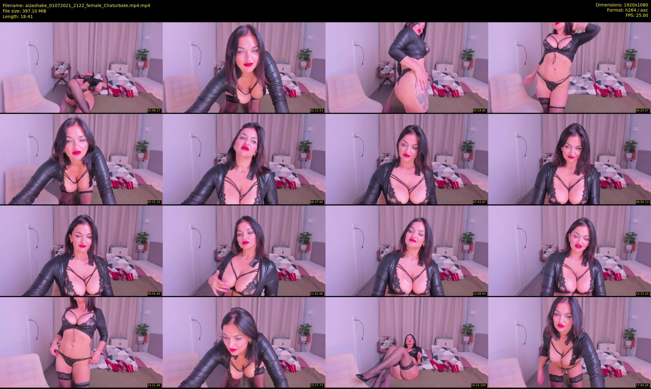 aizashake — 19 minute Chaturbate female cam show recording, 1080p, Jul 1, 2021