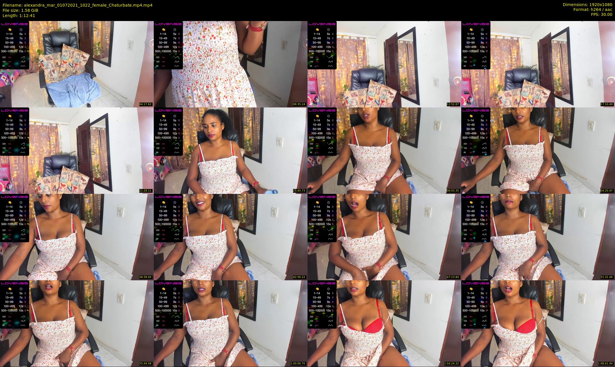 alexandra_mar — 73 minute Chaturbate female cam show recording, 1080p, Jul 1, 2021