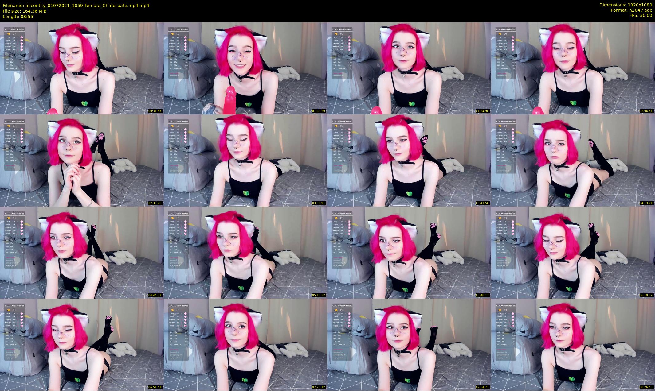 alicentity — 9 minute Chaturbate female cam show recording, 1080p, Jul 1, 2021