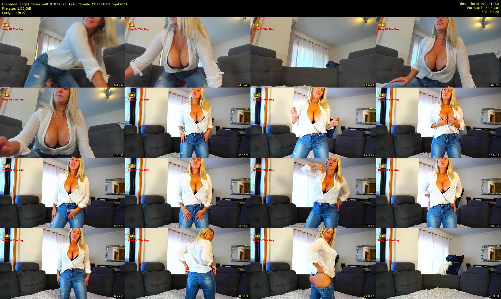 angel_danm_milf — 50 minute Chaturbate female cam show recording, 1080p, Jul 1, 2021