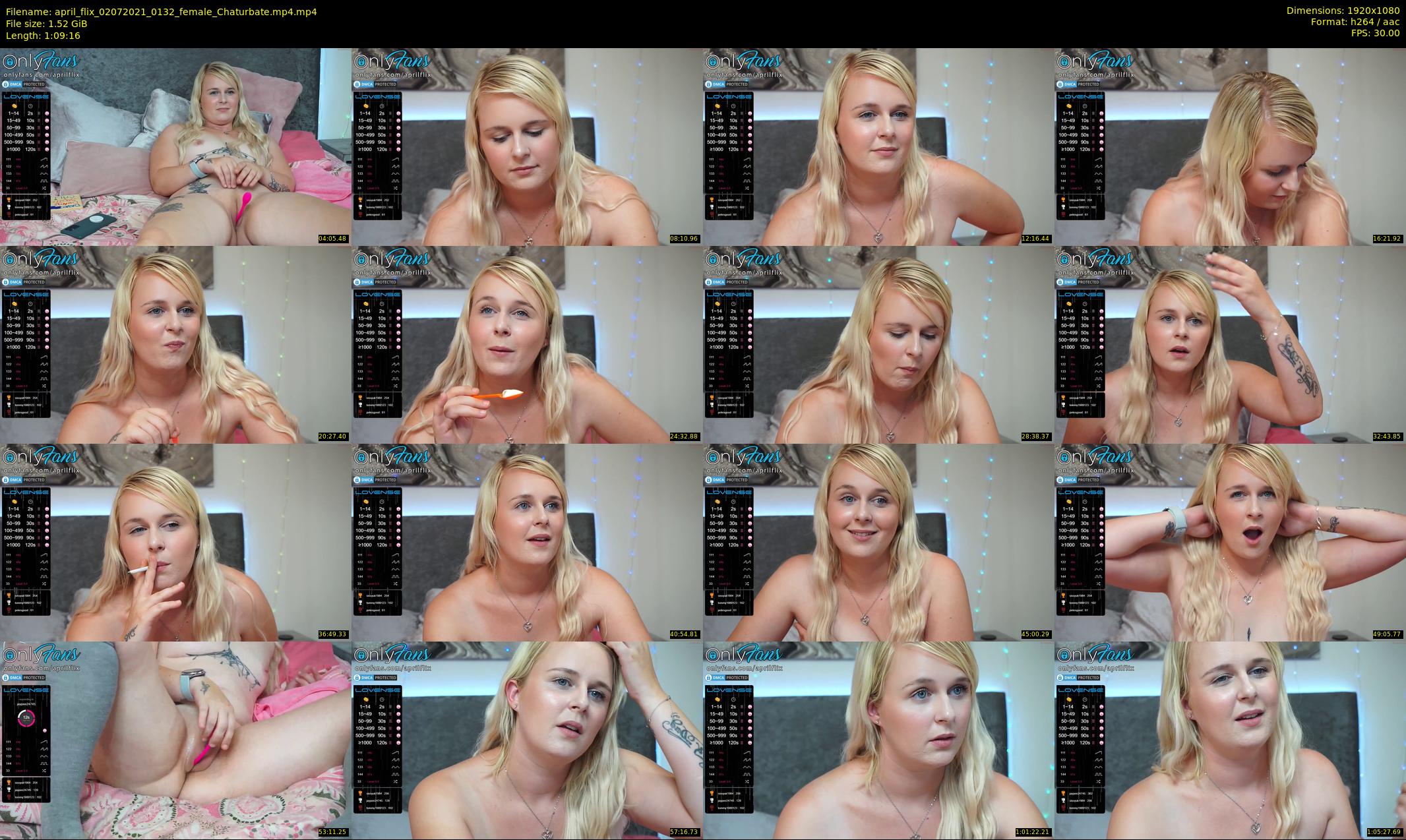 april_flix — 70 minute Chaturbate female cam show recording, 1080p, Jul 2, 2021