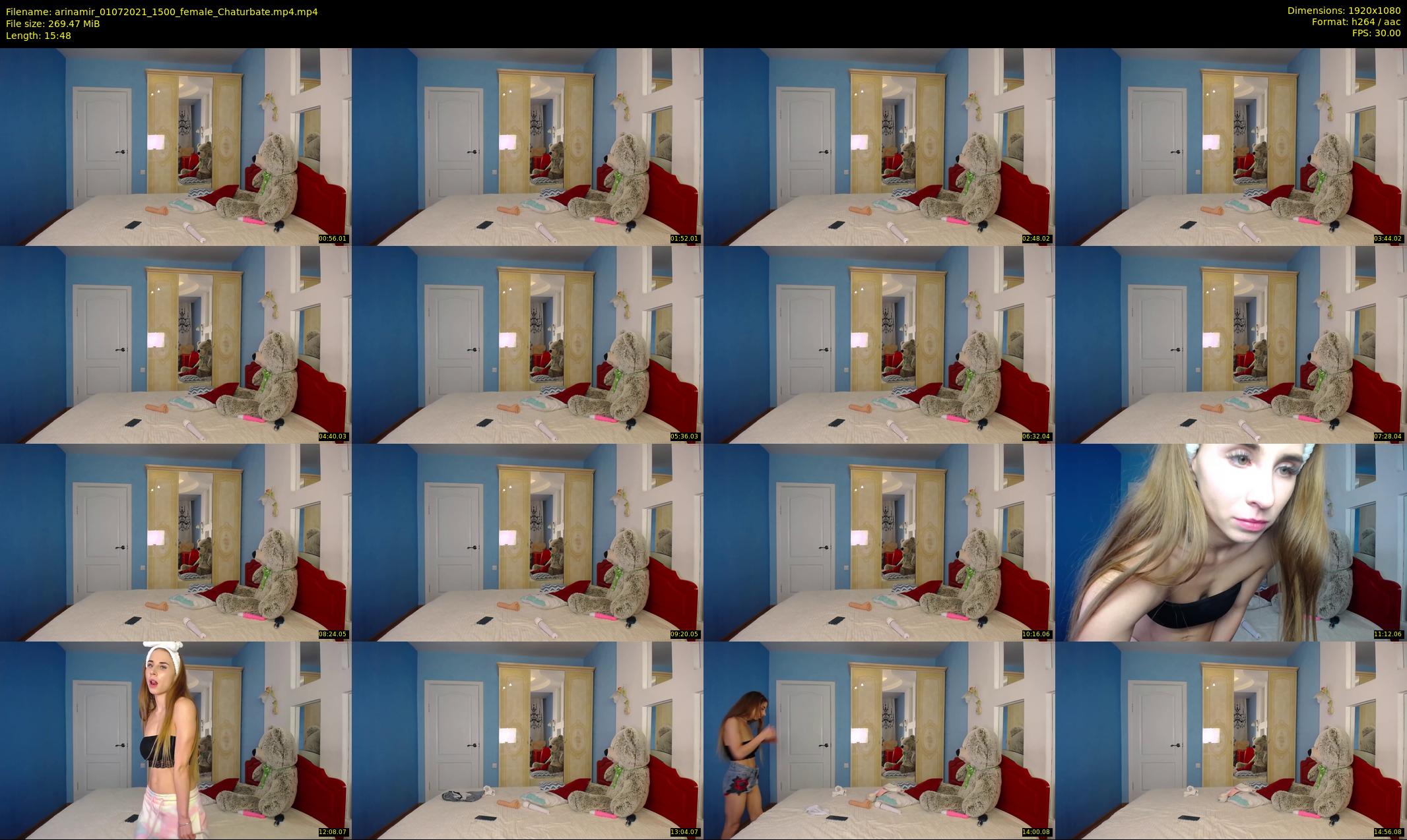 arinamir — 16 minute Chaturbate female cam show recording, 1080p, Jul 1, 2021