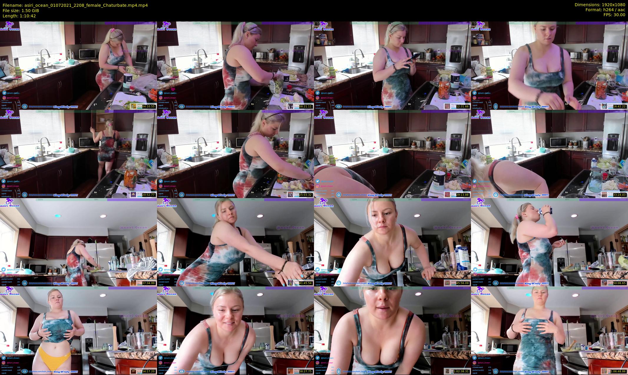 asiri_ocean — 71 minute Chaturbate female cam show recording, 1080p, Jul 1, 2021