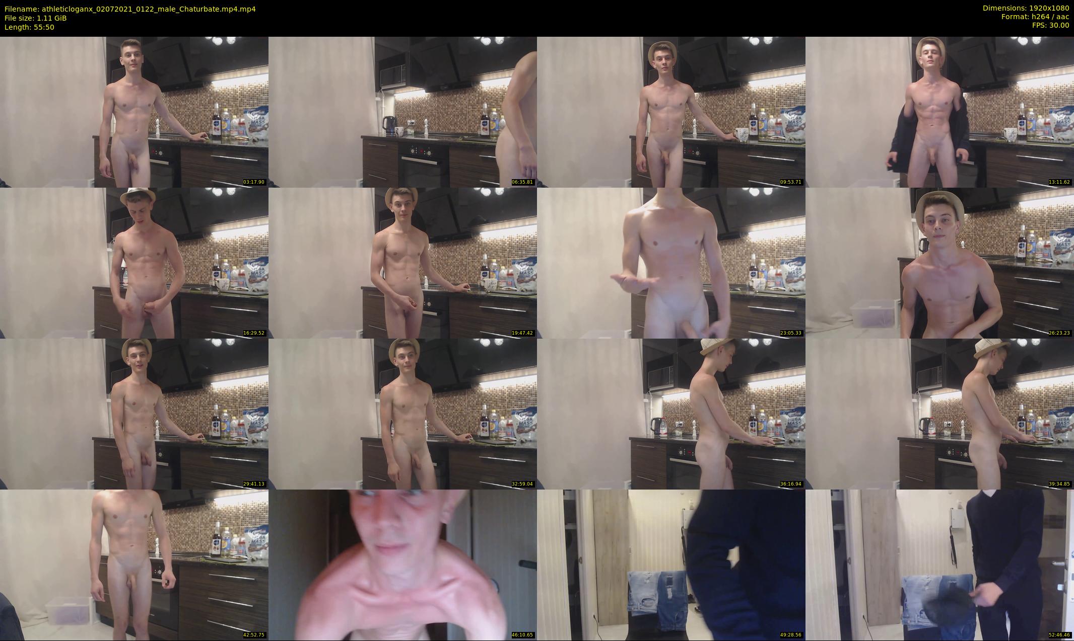 athleticloganx — 56 minute Chaturbate male cam show recording, 1080p, Jul 2, 2021