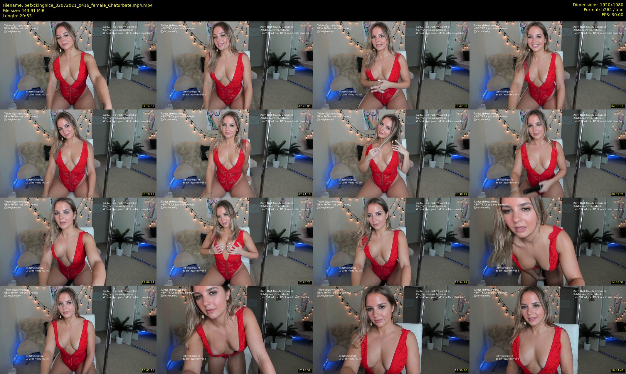 befxckingnice — 21 minute Chaturbate female cam show recording, 1080p, Jul 2, 2021
