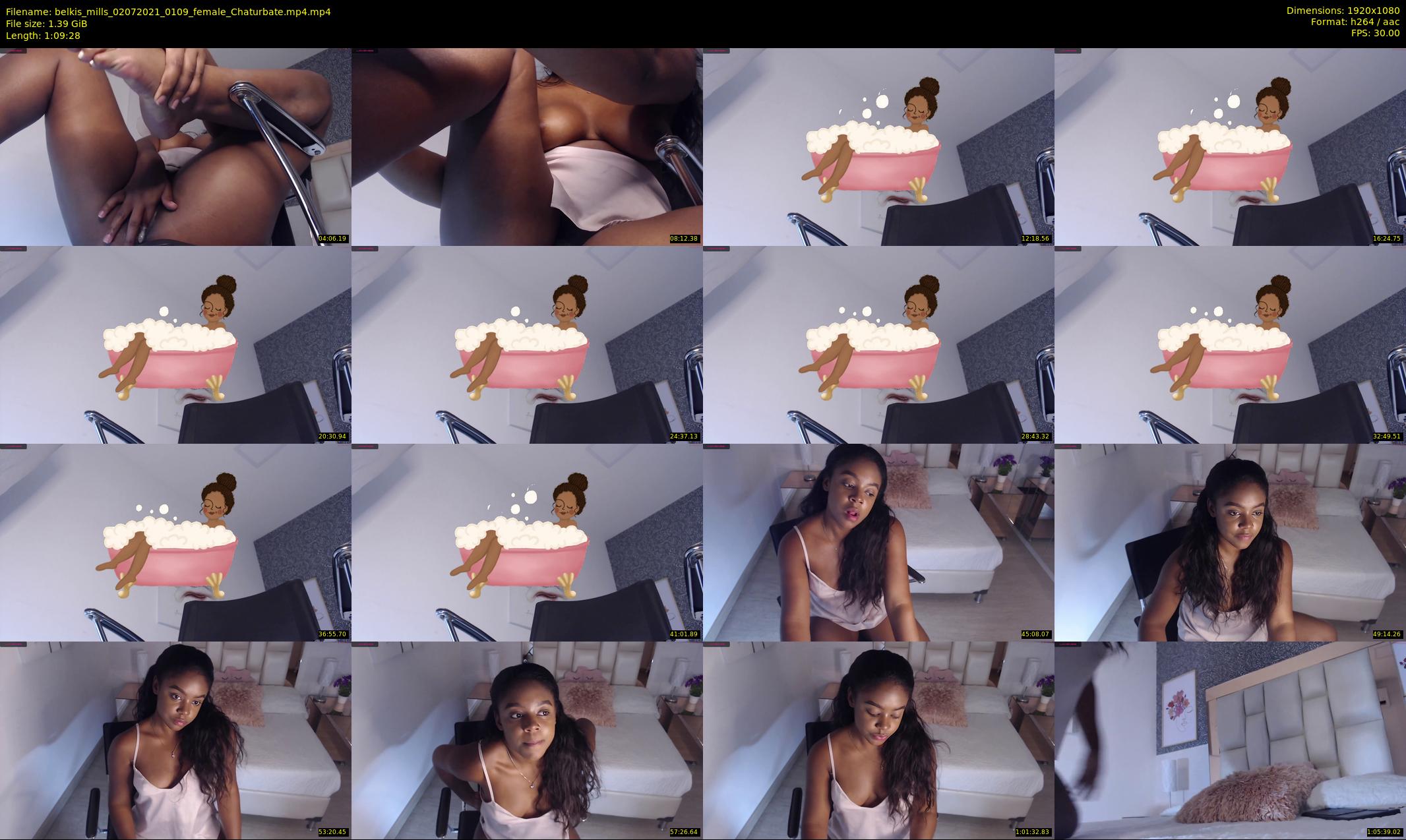 belkis_mills — 70 minute Chaturbate female cam show recording, 1080p, Jul 2, 2021