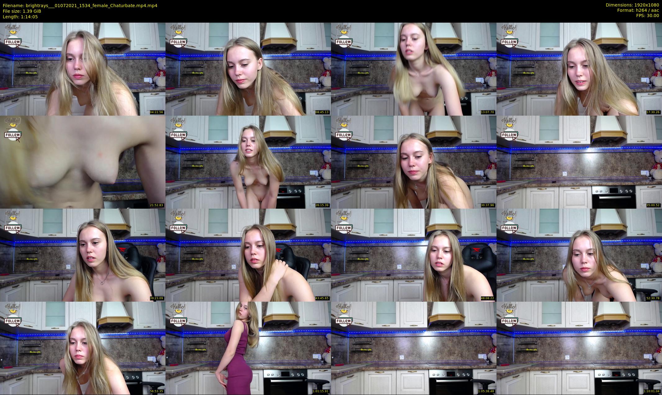 brightrays__ — 75 minute Chaturbate female cam show recording, 1080p, Jul 1, 2021