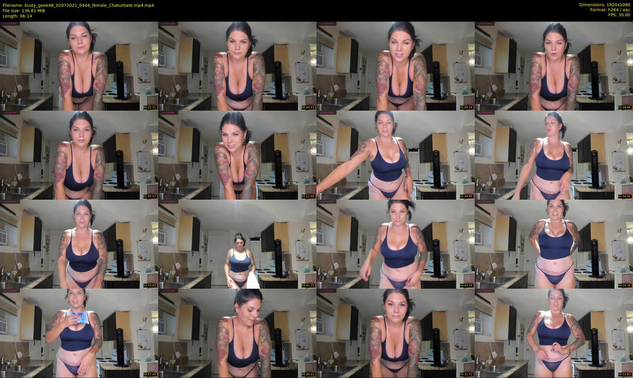 busty_geek48 — 7 minute Chaturbate female cam show recording, 1080p, Jul 2, 2021