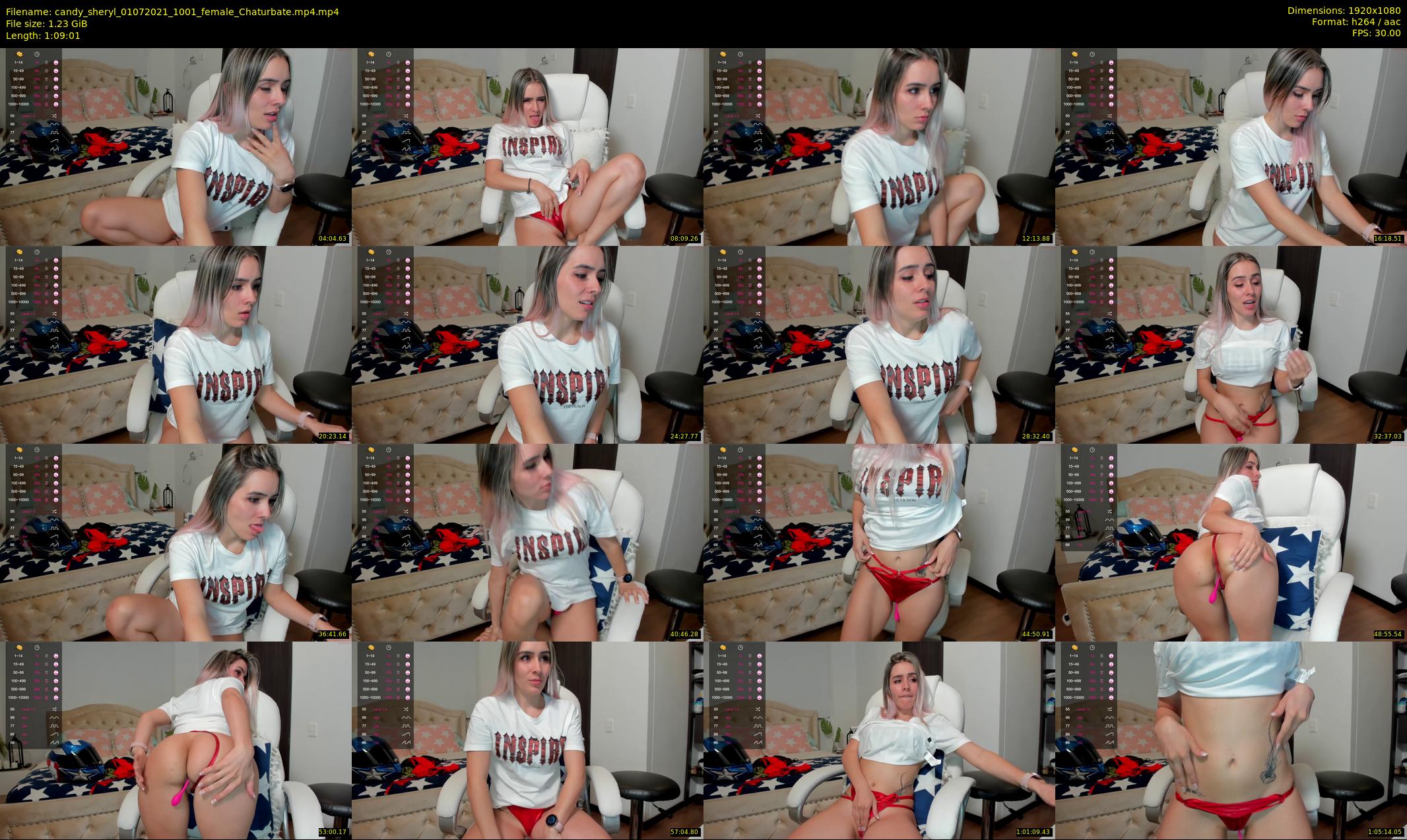 candy_sheryl — 70 minute Chaturbate female cam show recording, 1080p, Jul 1, 2021