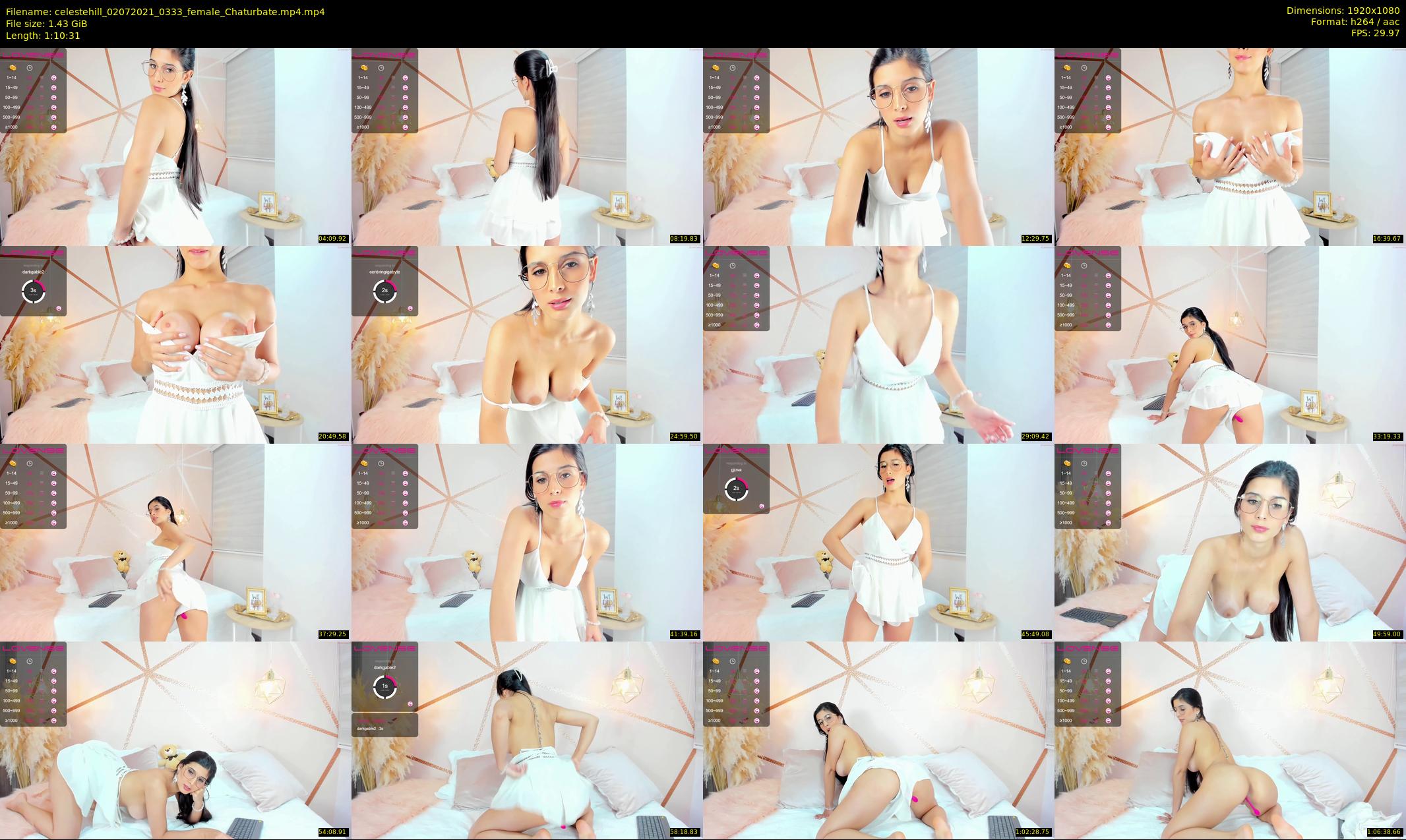 celestehill — 71 minute Chaturbate female cam show recording, 1080p, Jul 2, 2021