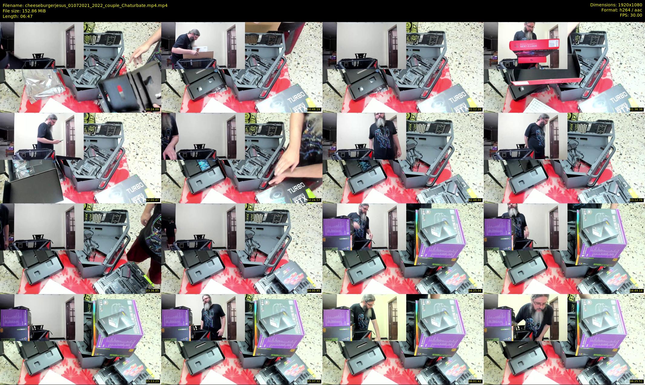 cheeseburgerjesus — 7 minute Chaturbate couple cam show recording, 1080p, Jul 1, 2021
