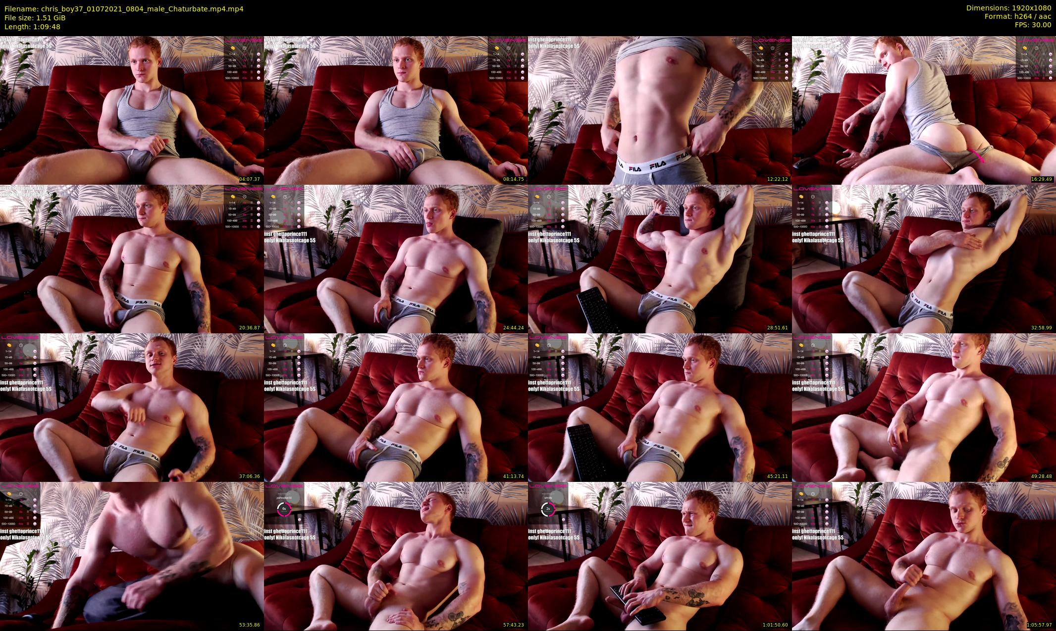chris_boy37 — 70 minute Chaturbate male cam show recording, 1080p, Jul 1, 2021