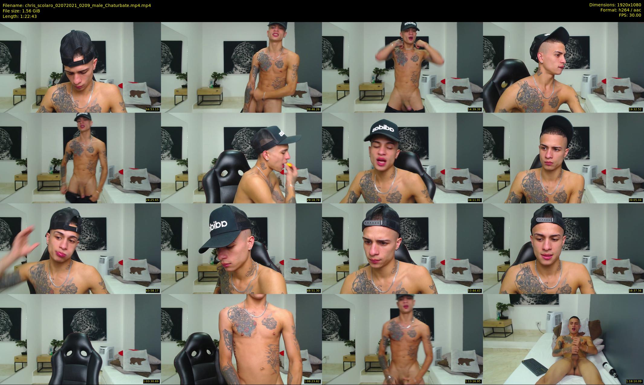 chris_scolaro — 83 minute Chaturbate male cam show recording, 1080p, Jul 2, 2021