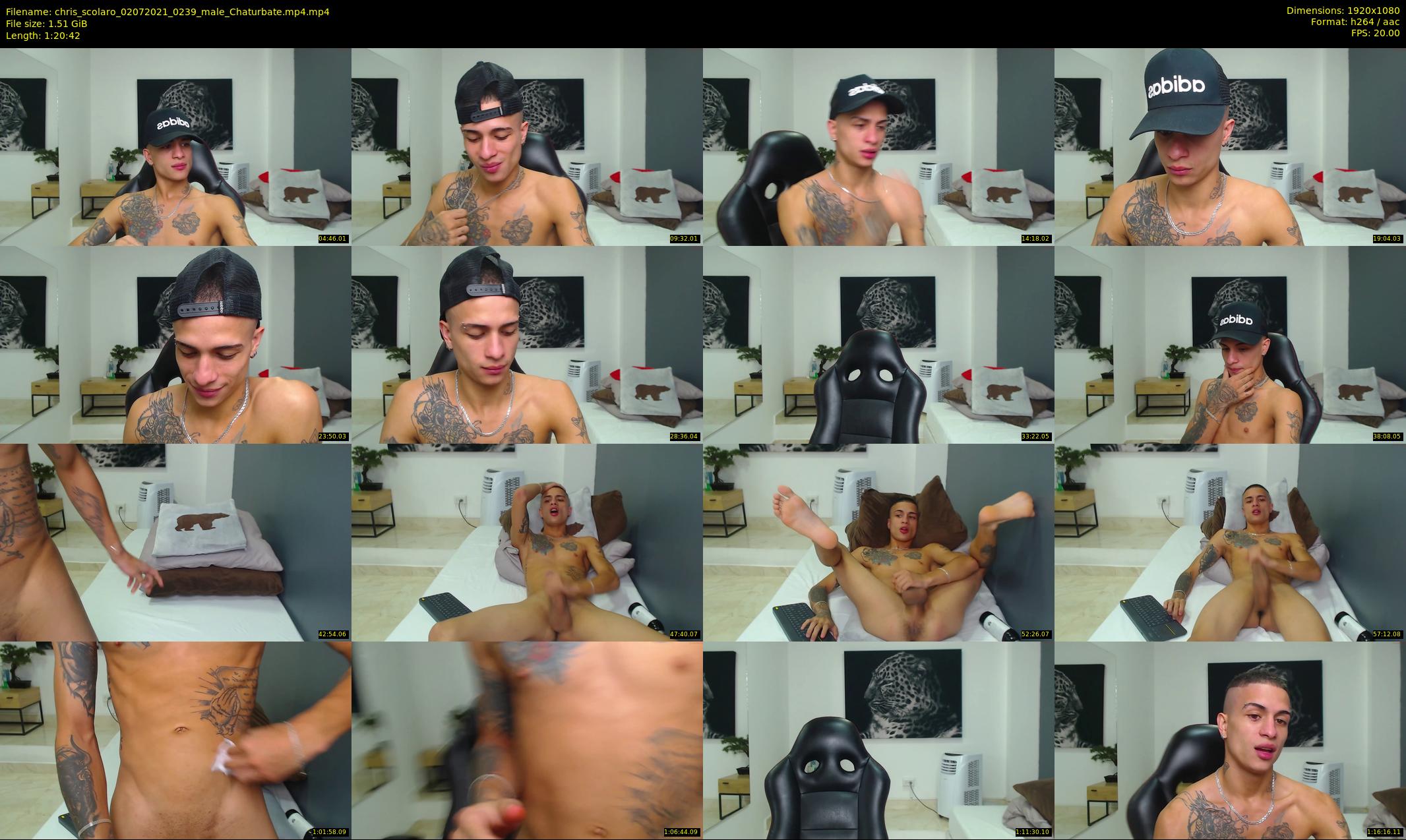 chris_scolaro — 81 minute Chaturbate male cam show recording, 1080p, Jul 2, 2021