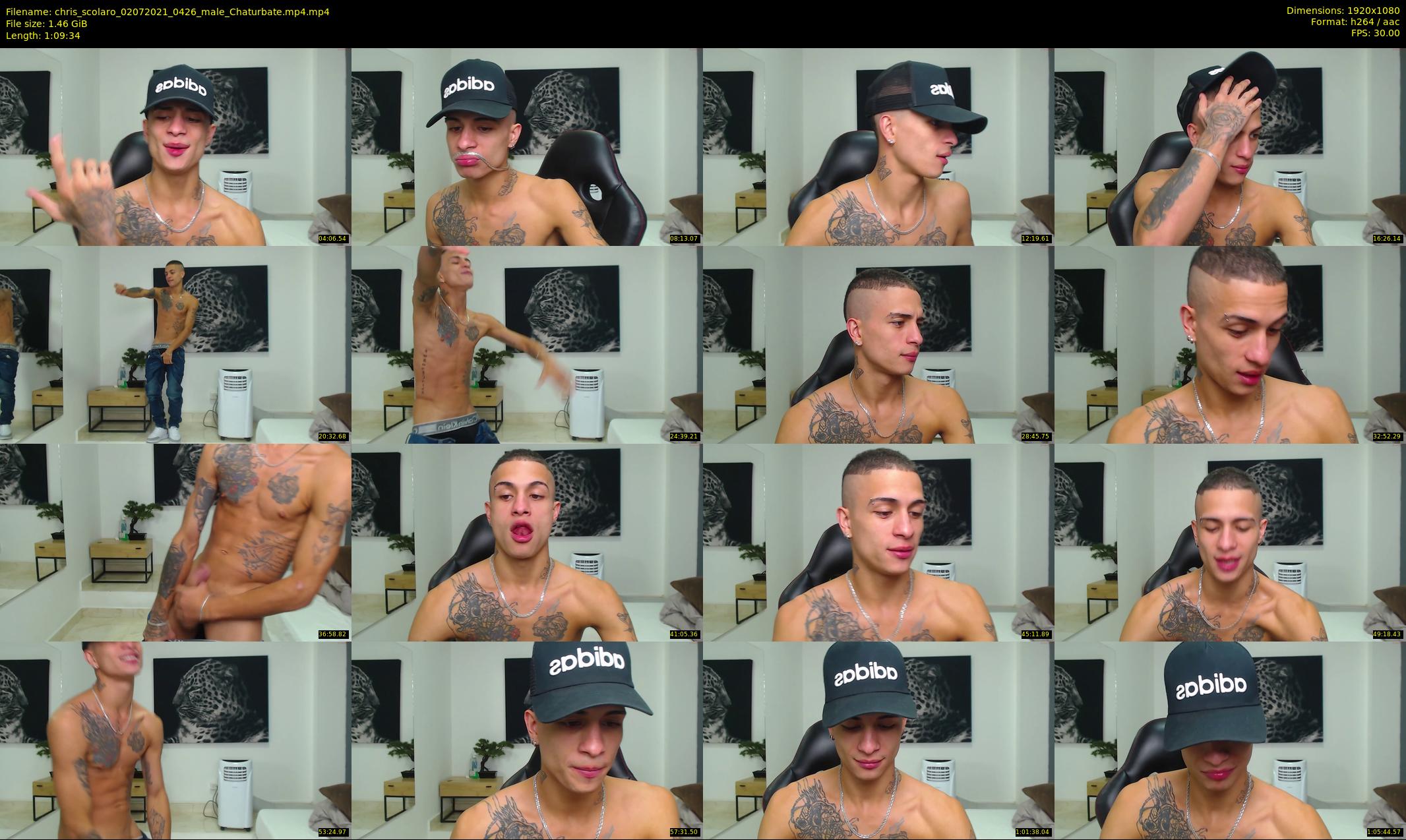 chris_scolaro — 70 minute Chaturbate male cam show recording, 1080p, Jul 2, 2021