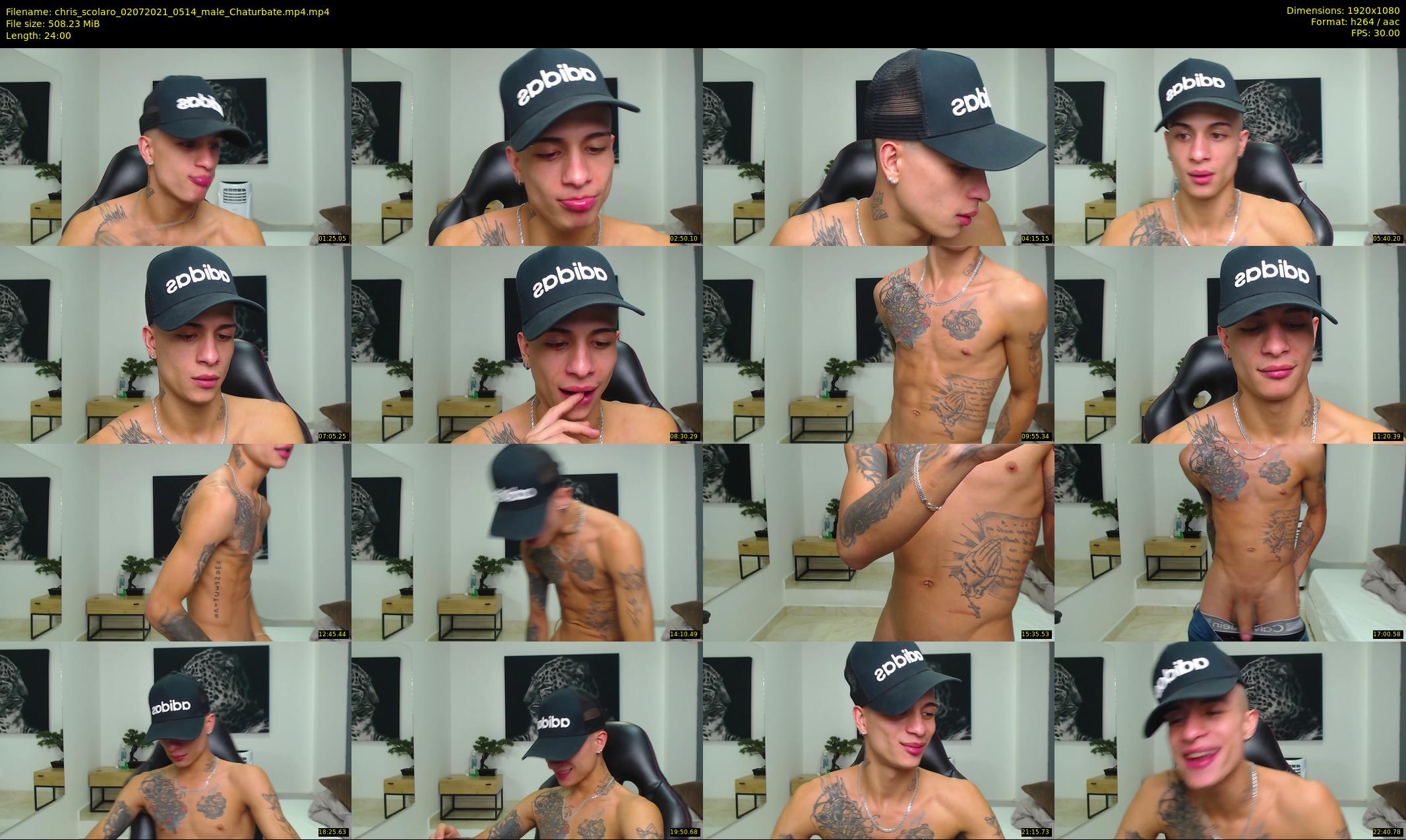 chris_scolaro — 24 minute Chaturbate male cam show recording, 1080p, Jul 2, 2021