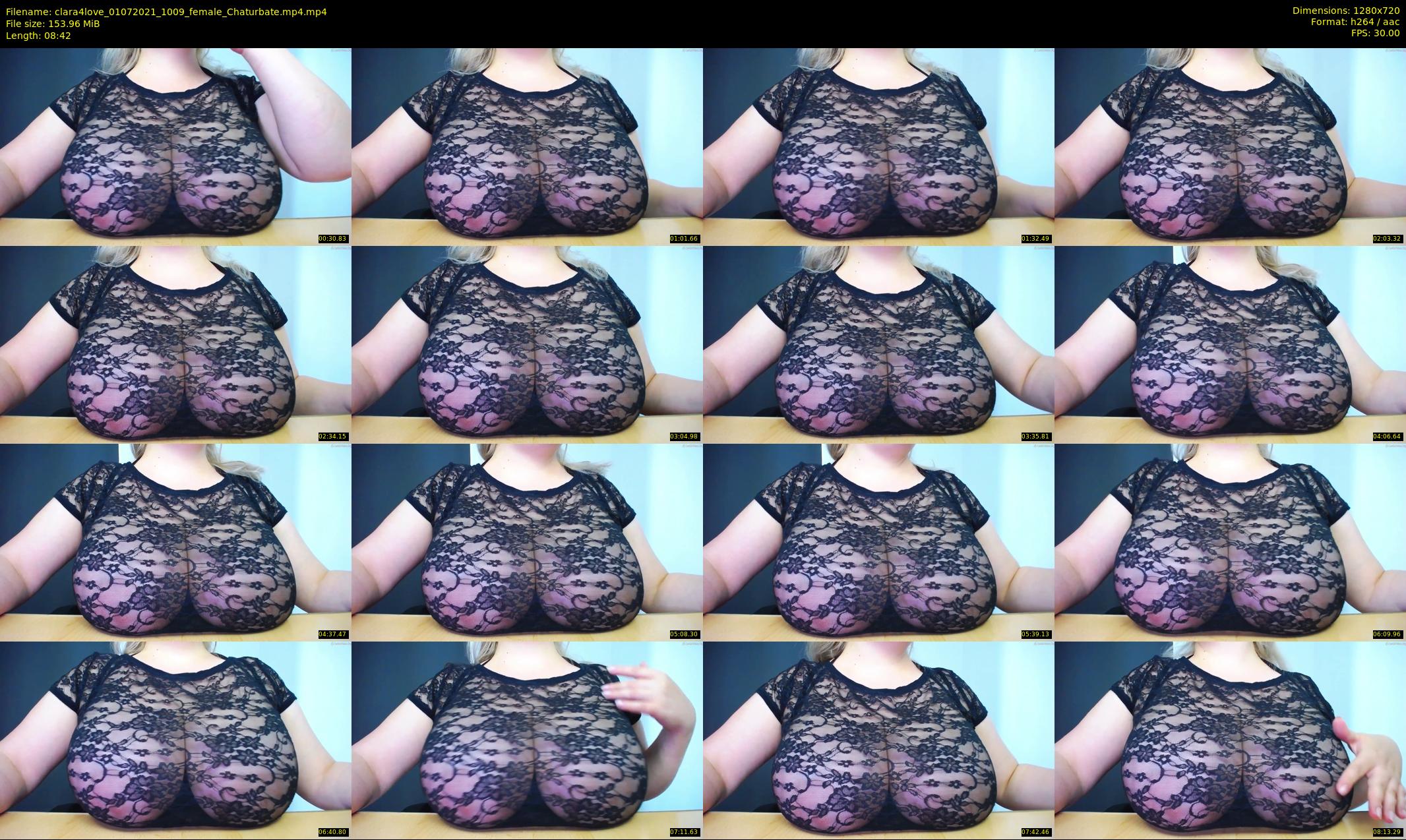 clara4love — 9 minute Chaturbate female cam show recording, 720p, Jul 1, 2021