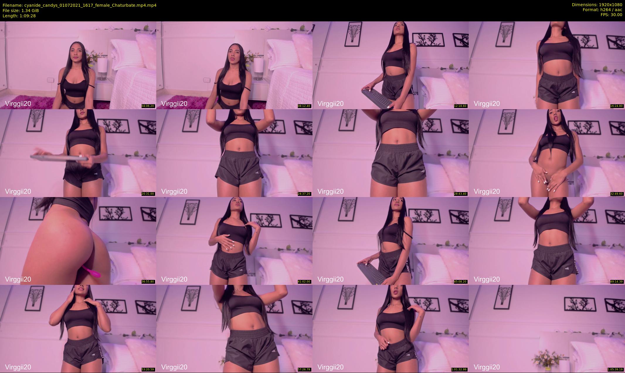 cyanide_candys — 70 minute Chaturbate female cam show recording, 1080p, Jul 1, 2021
